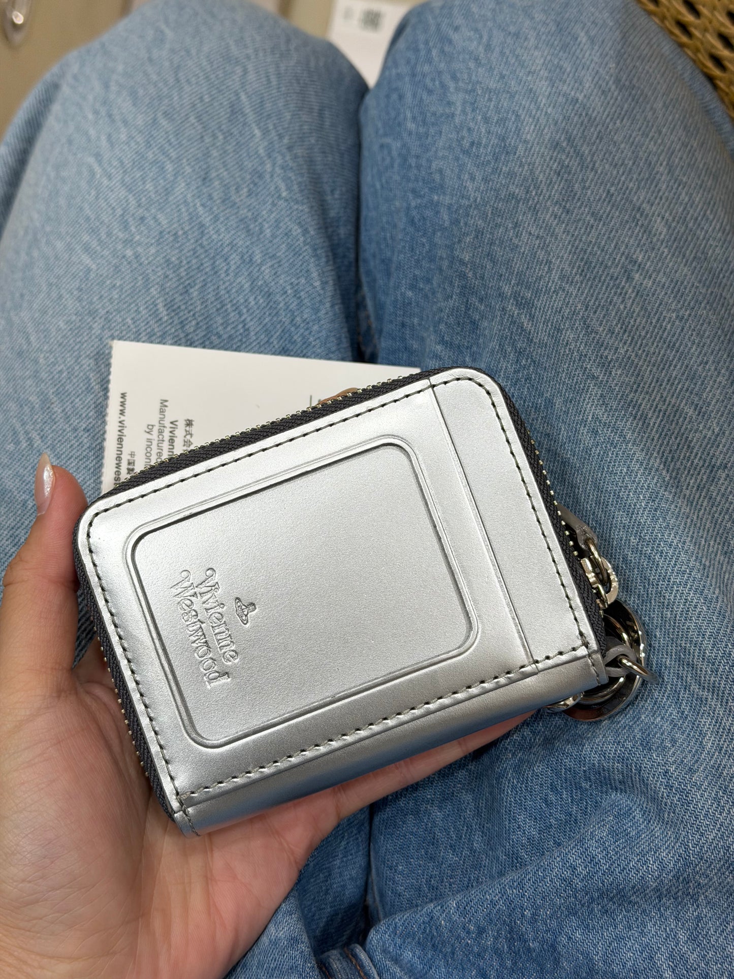 Vivienne Westwood RED LABEL 最新霧面壓紋 Coin Purse with Keychain [日本限定已停產成絕版 最後現貨完售下架!]