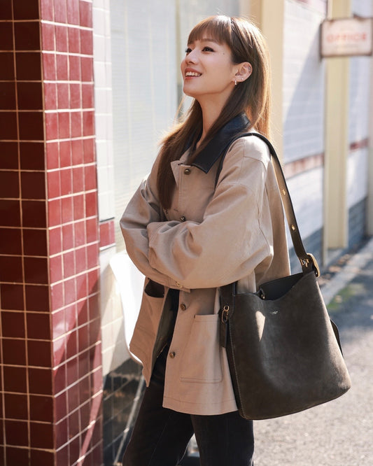 Coach Bleecker Bucket Bag 水桶袋［橄欖綠美國連線優惠中 大尺寸］