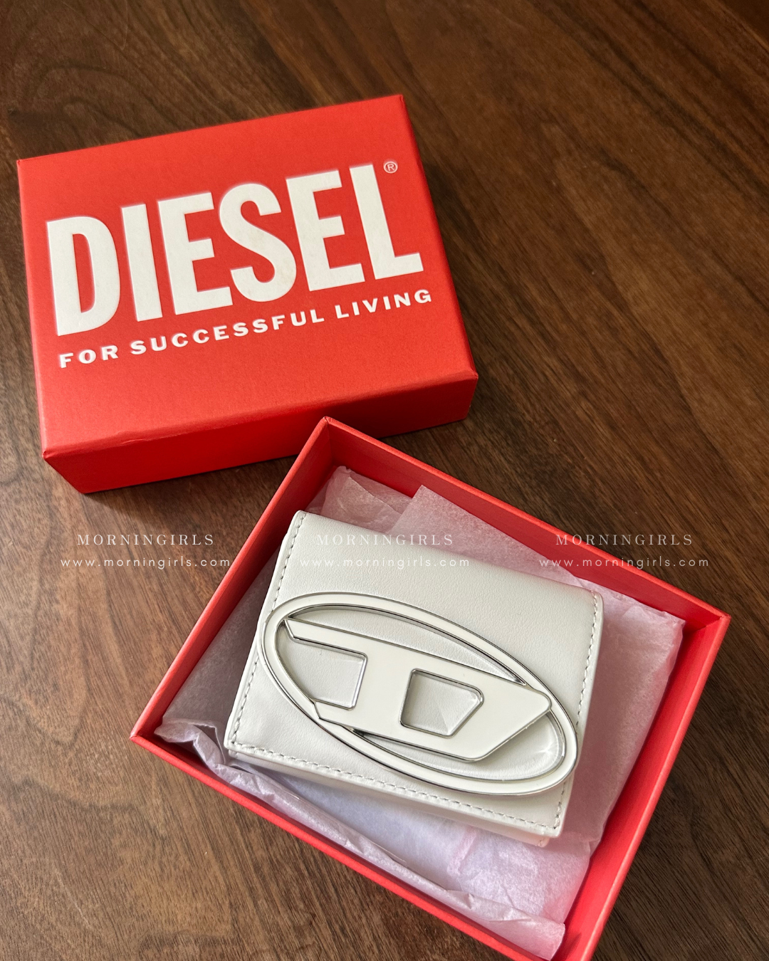 Diesel 1DR Wallet 掌心小銀包 [小尺寸有齊零錢紙幣五卡位]