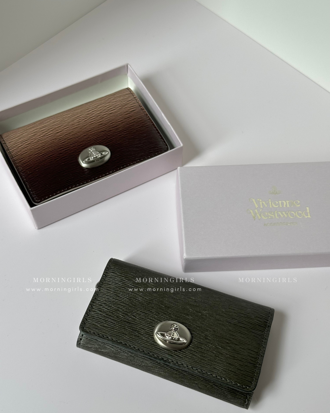 Vivienne Westwood 漸變美式復古啡樹紋 Business Cardholder [美拉德風！日本限定停售絕版]