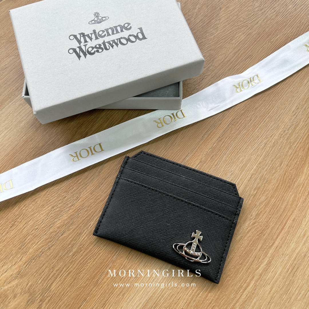 Vivienne Westwood Cardholder 黑色十字紋 [性價比超高防刮花!]