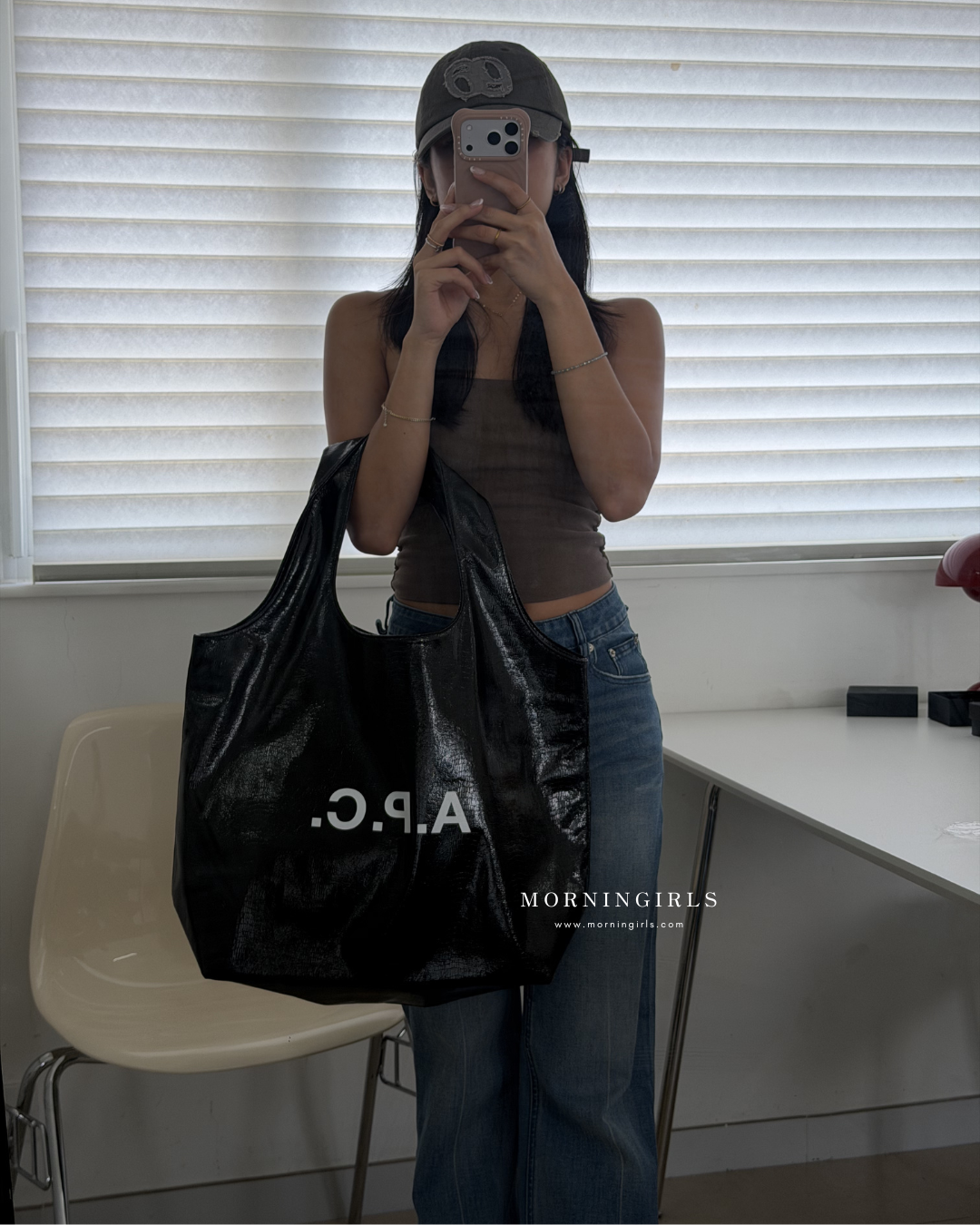 A.P.C. Ninon Tote Bag [REGULAR] [限定奶灰少量補貨 本店銷量冠軍♡]