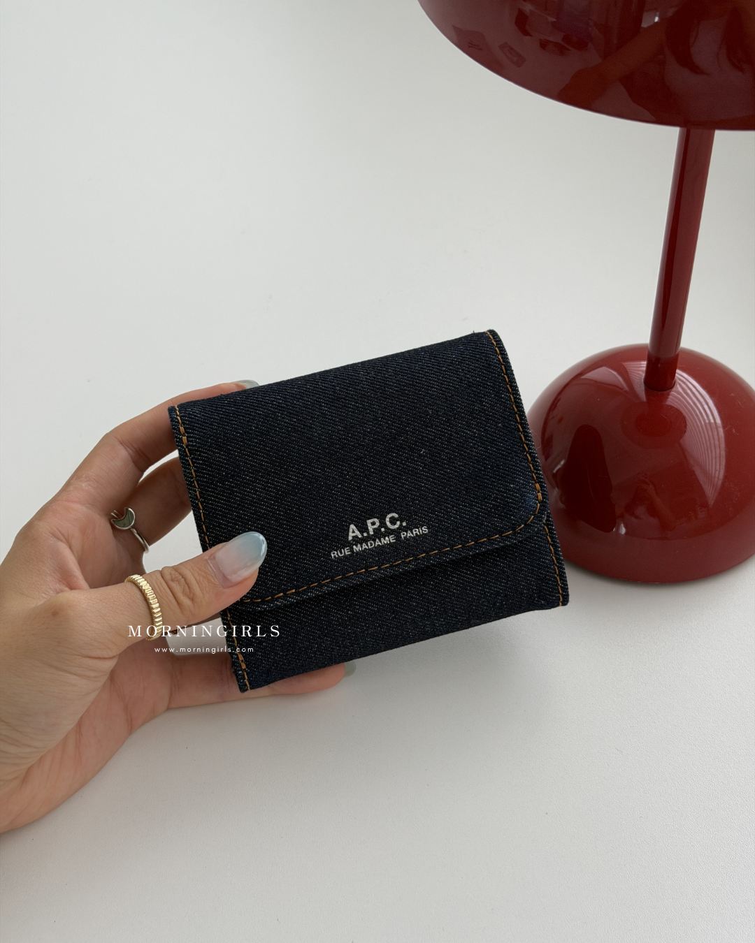 A.P.C. Denim Trifold Wallet [法式簡約牛仔銀包新品優惠中👖]