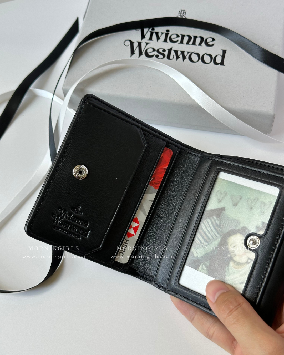 Vivienne Westwood Small Wallet 超軟熟小羊皮 [大折扣中！超罕有連相位銀包]