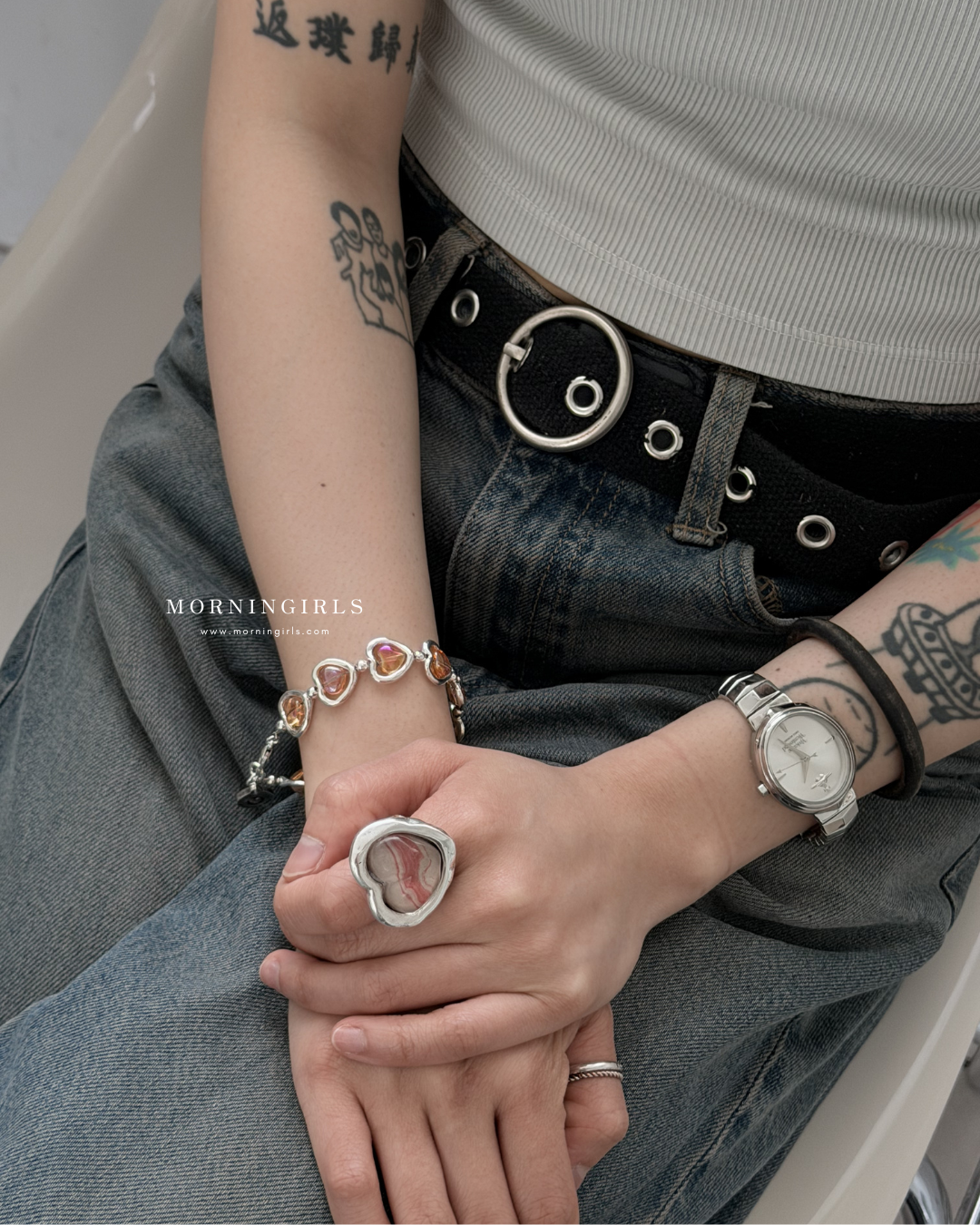 Otro Accesorio 西班牙手工飾物 - Heart Layered Bracelet