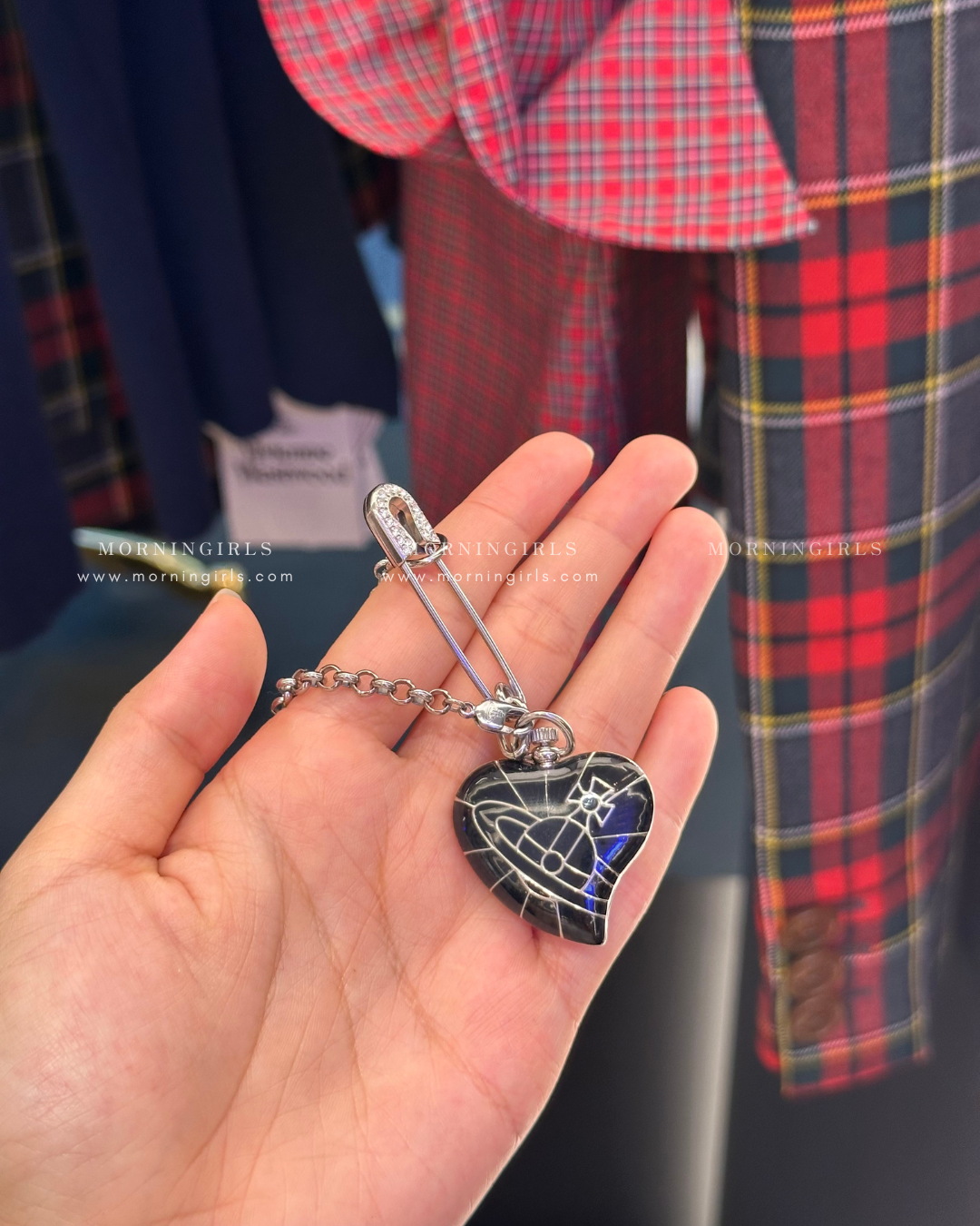 Vivienne Westwood Heart Watch Necklace [2025最新限定款隨時斷貨!]