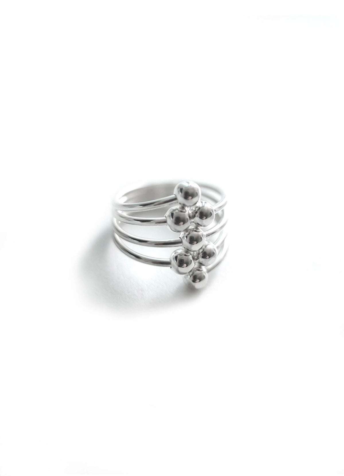 韓國選物🇰🇷Dazzling Club 925 Silver Bubble Ring 純銀泡泡戒指￼