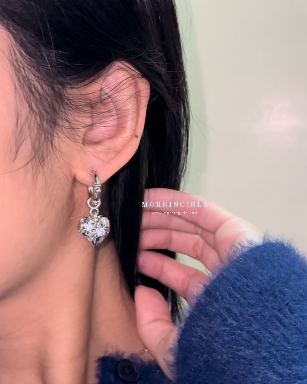 Vivienne Westwood Lee Earrings 超美閃石立體心心耳環 極推薦! [限量新品優惠中 星期日完!]