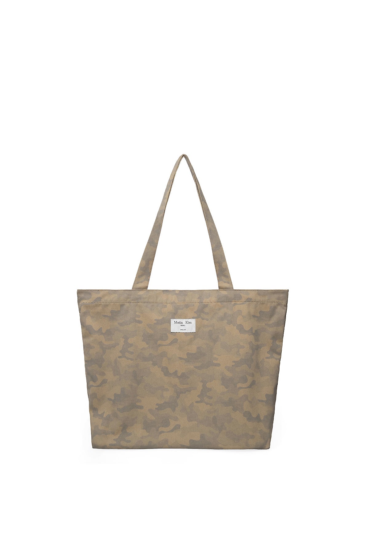 最新韓國選物🇰🇷 Matin Kim Matin Washed Pattern Ecobag 水洗迷彩布袋￼［復古水洗 豹紋迷彩隨性！］