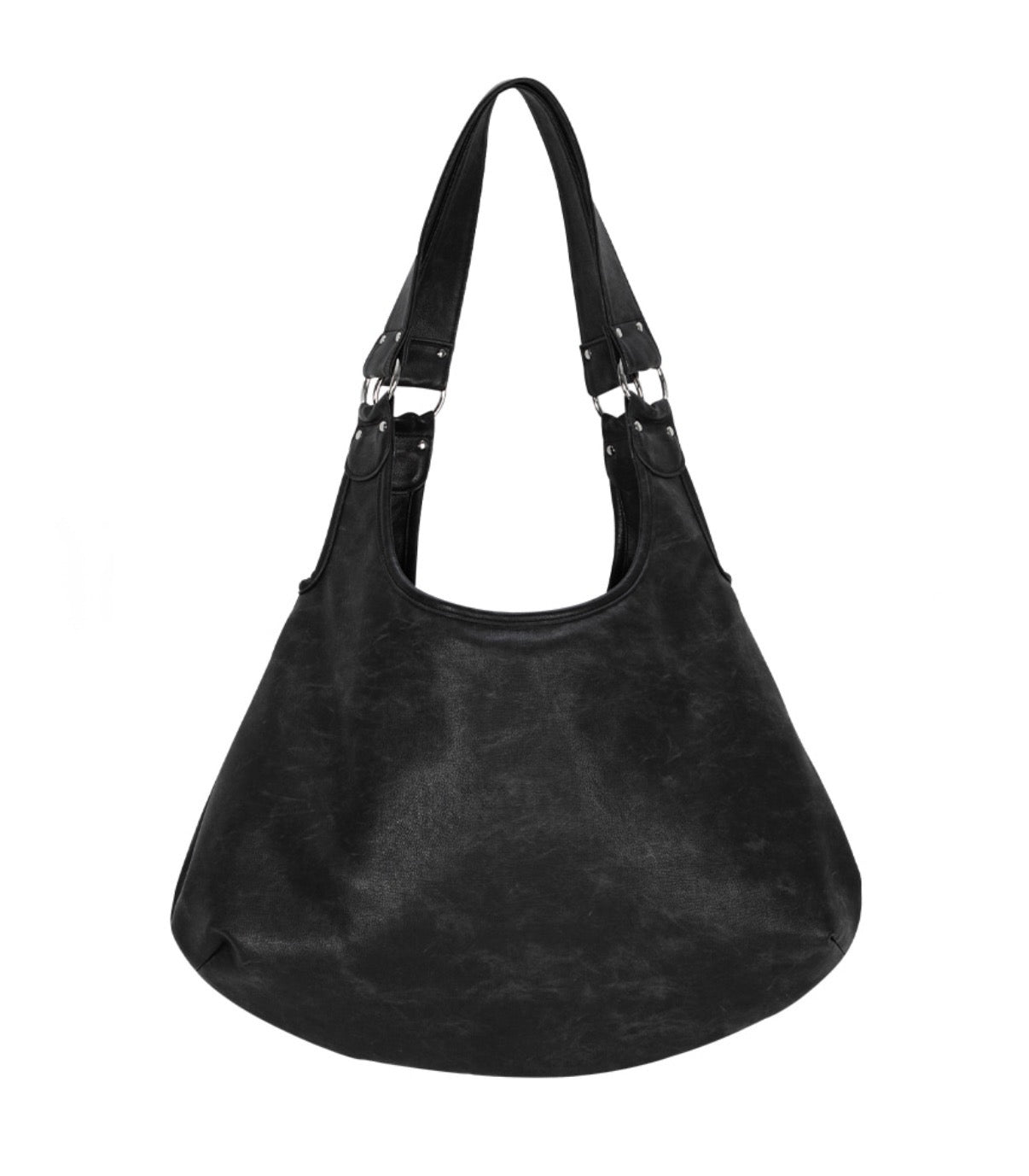 Ason Ricky Shoulder Bag 最新韓國選物🇰🇷半月形裂紋袋［慵懶鬆弛感滿滿 大容量! 斯文穿搭OK］