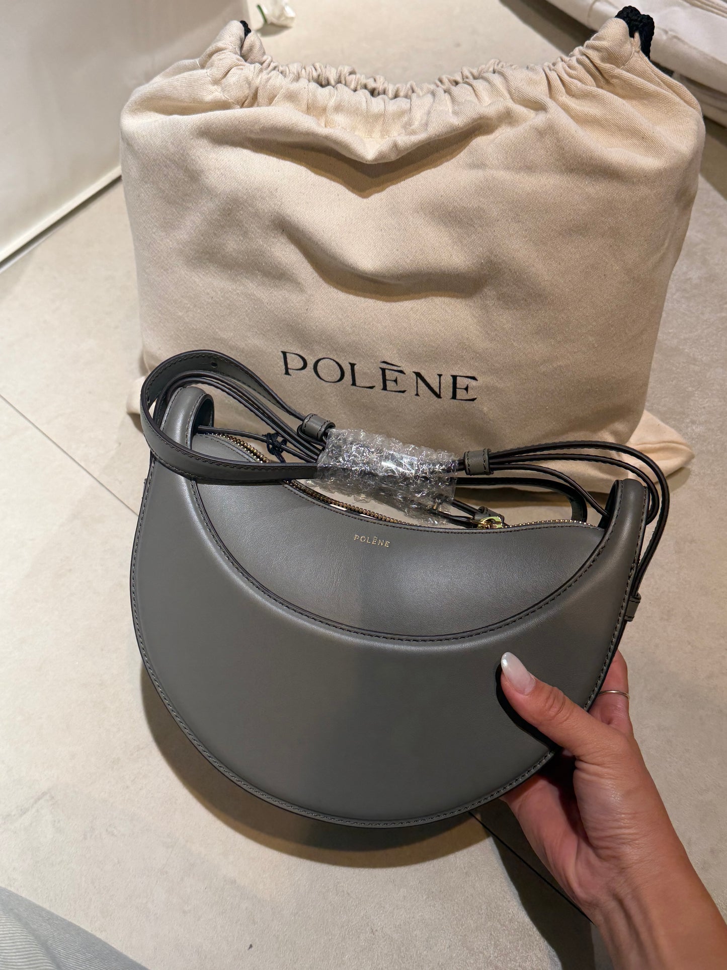 Polene Number Ten Half-Moon Bag [Best-Selling Style!]