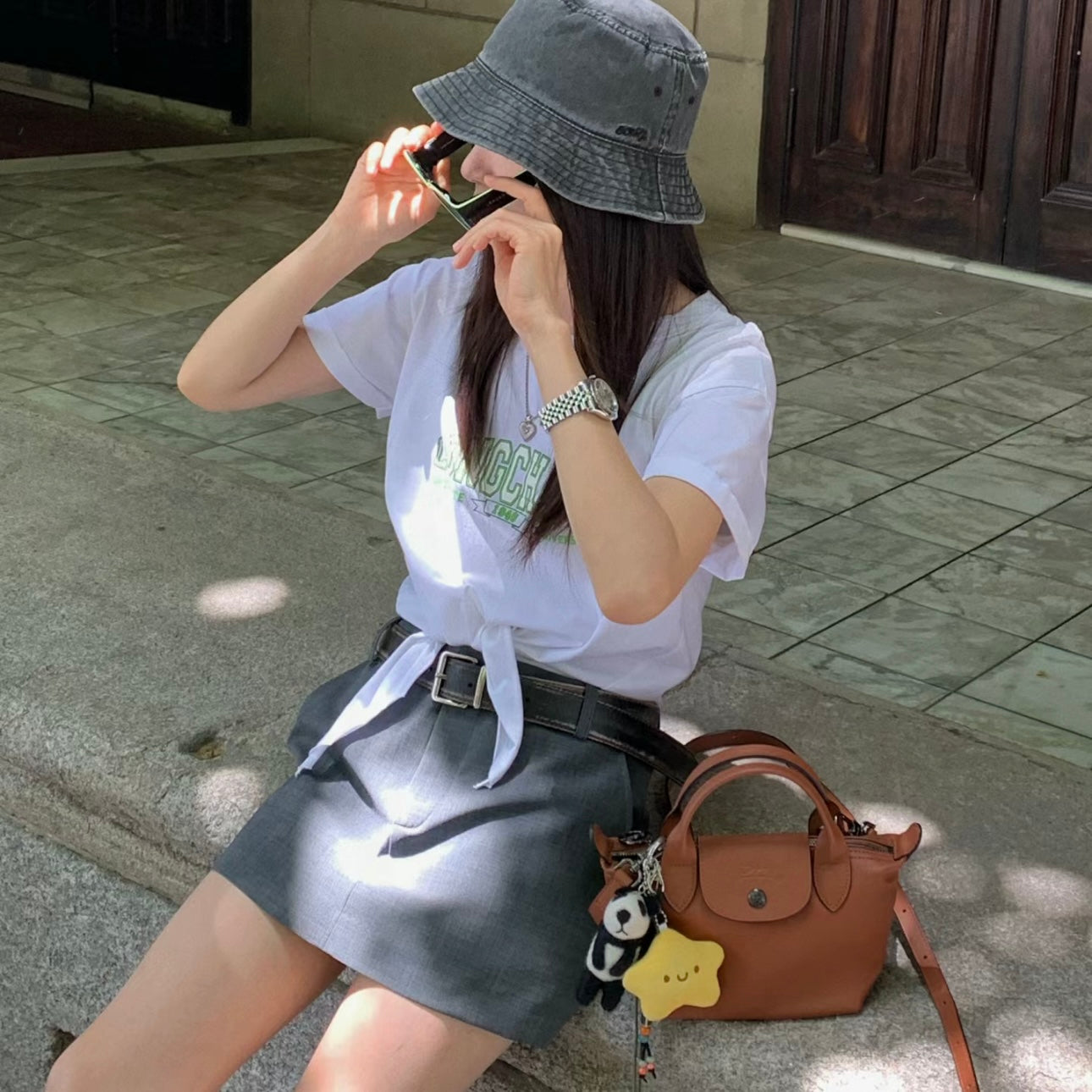 LONGCHAMP Le Pliage Xtra XS Handbag 真皮系列 [連長肩帶!]