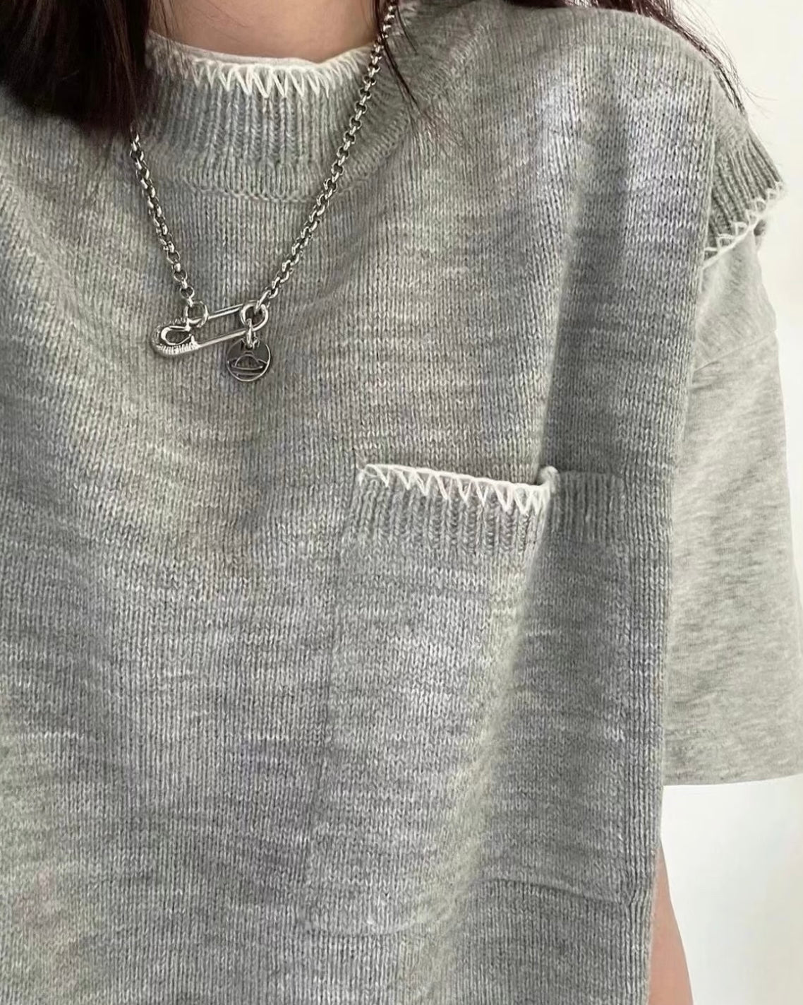 Vivienne Westwood Imogene Necklace 扣針頸鏈 ［中性款之選］