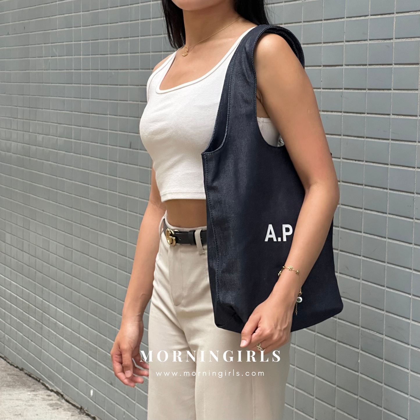 A.P.C. Ninon Tote Bag [SS24最新重磅牛仔布!]