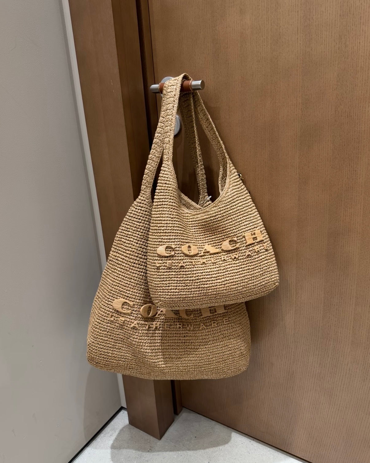 Coach Brooklyn 草編袋 [南法度假風🍋夏季限定]