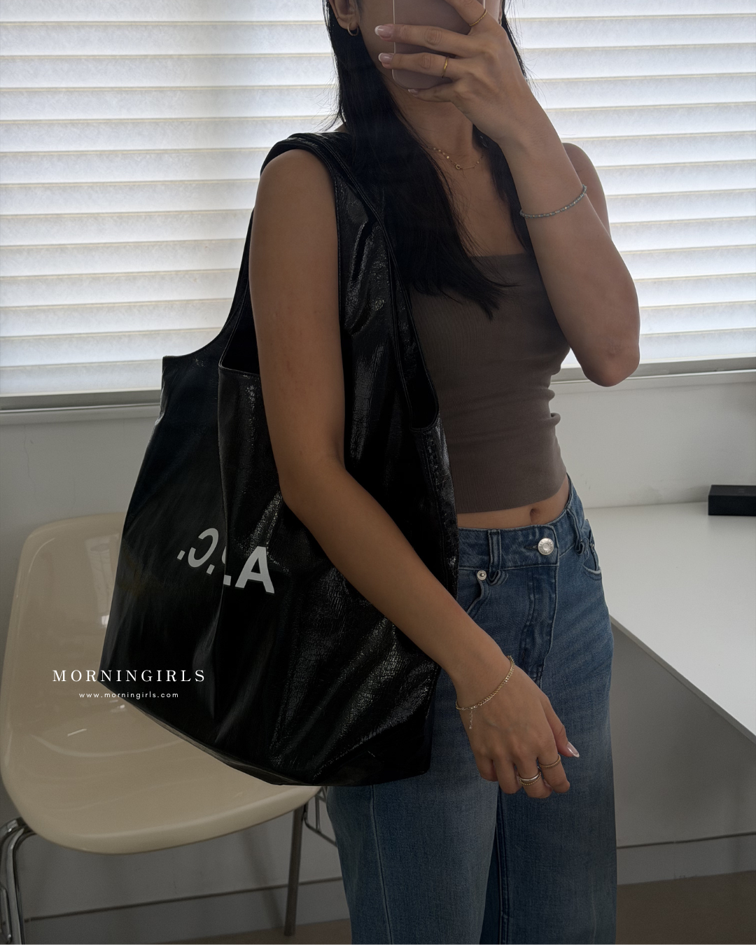 A.P.C. Ninon Tote Bag [REGULAR] [限定奶灰少量補貨 本店銷量冠軍♡]