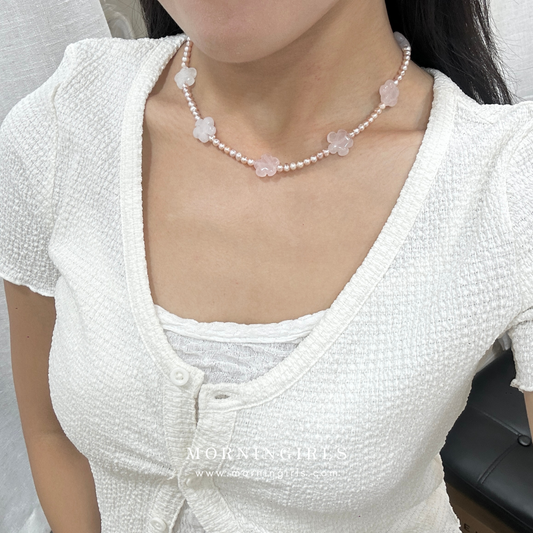 Otro Accesorio 西班牙手工飾物 - Mini Flower Pebble Choker