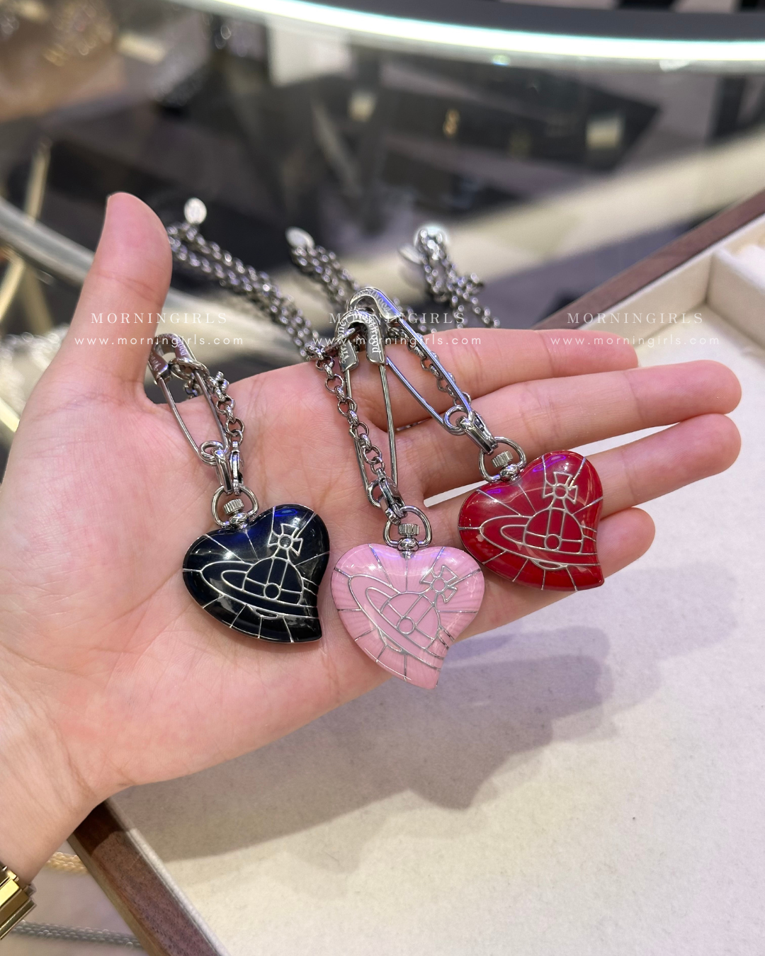 Vivienne Westwood Heart Watch Necklace [2025最新限定款隨時斷貨!]