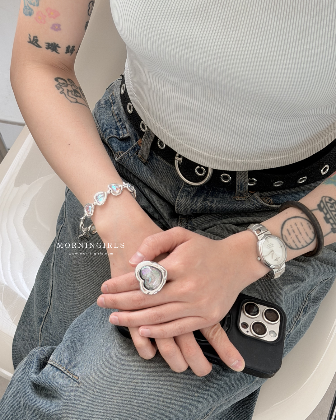 Otro Accesorio 西班牙手工飾物 - Galaxy Heart Ring [NEW ITEM! 顏色超美極推薦 可自行調節!]