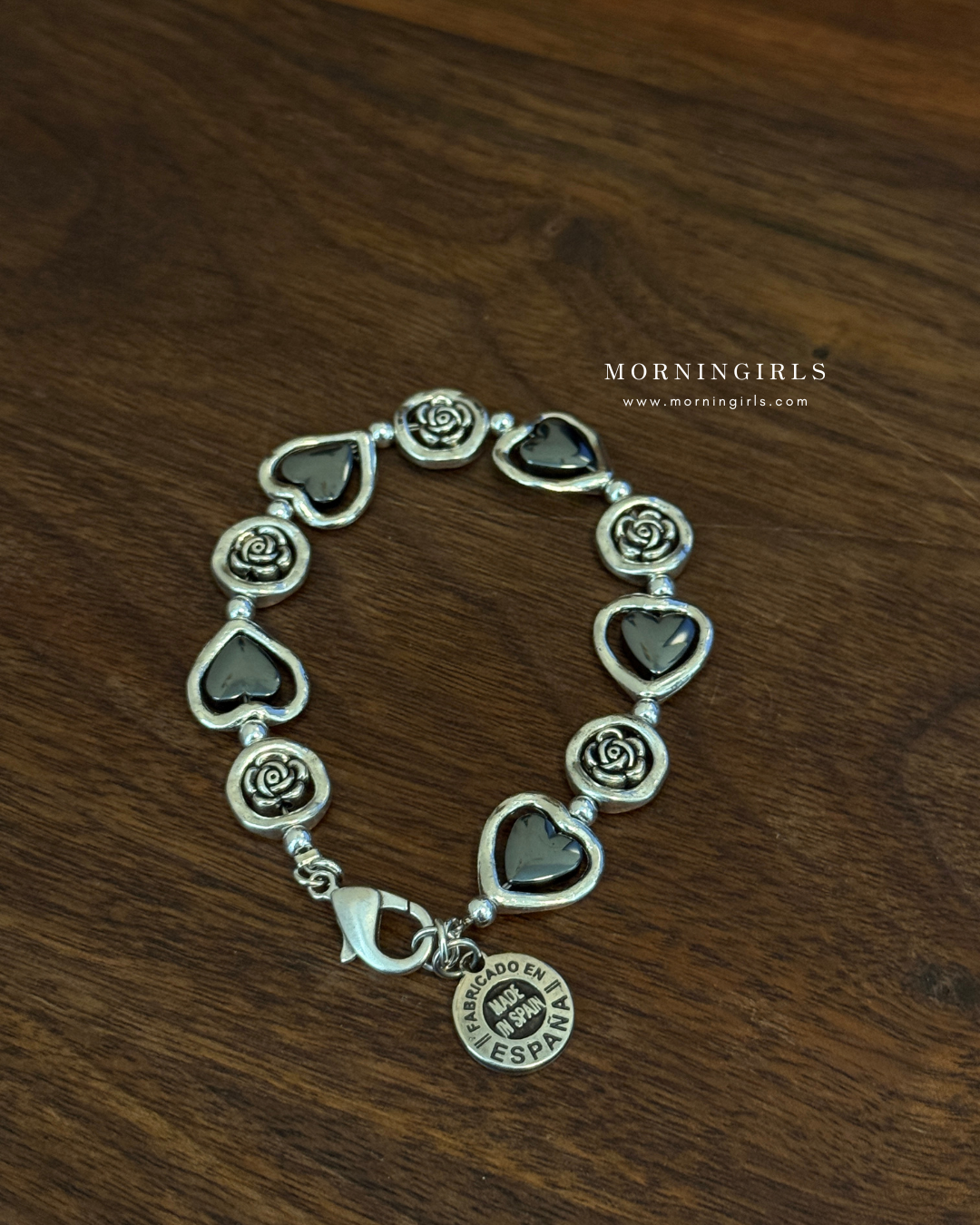 Otro Accesorio 西班牙手工飾物 - Heart Rose Bracelet [NEW ITEM! 推薦! 必入手!]