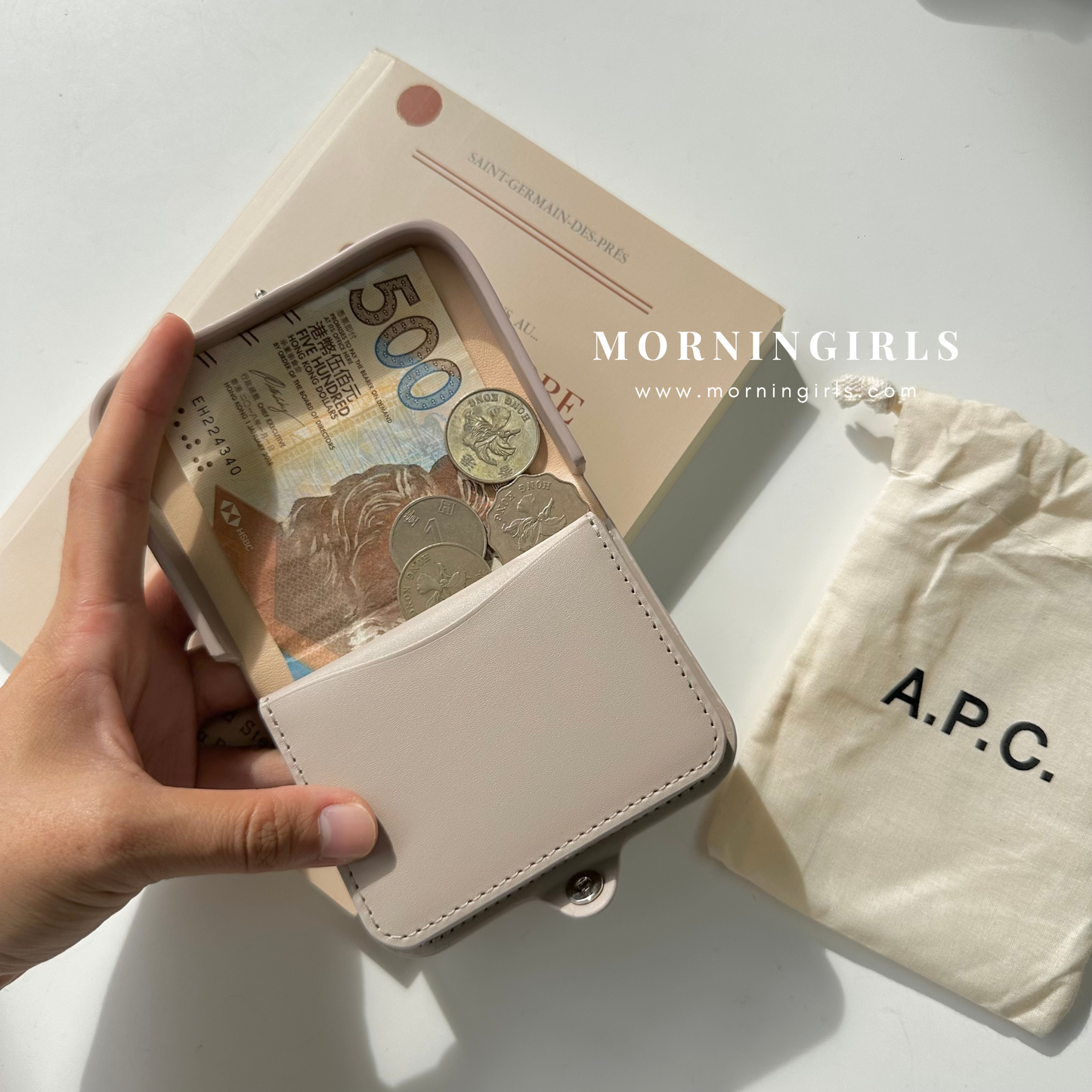 A.P.C. Josh Wallet 盒子銀包  [深啡限時優惠中 & 最新限定石墨灰上架 限時新品優惠進行中 銷量第一!!]