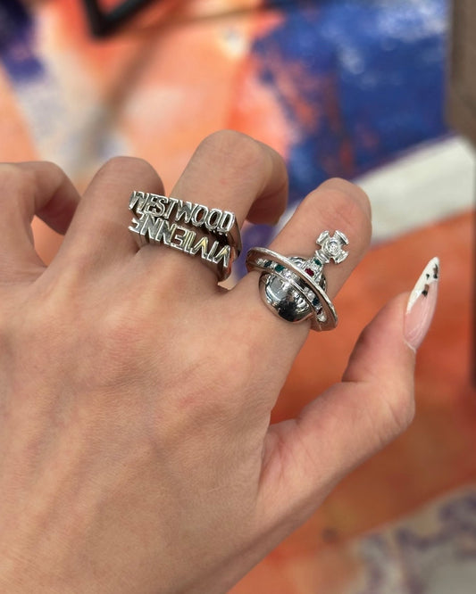 Vivienne Westwood Essex Rings Set [925純銀性價比超高可以分開帶]