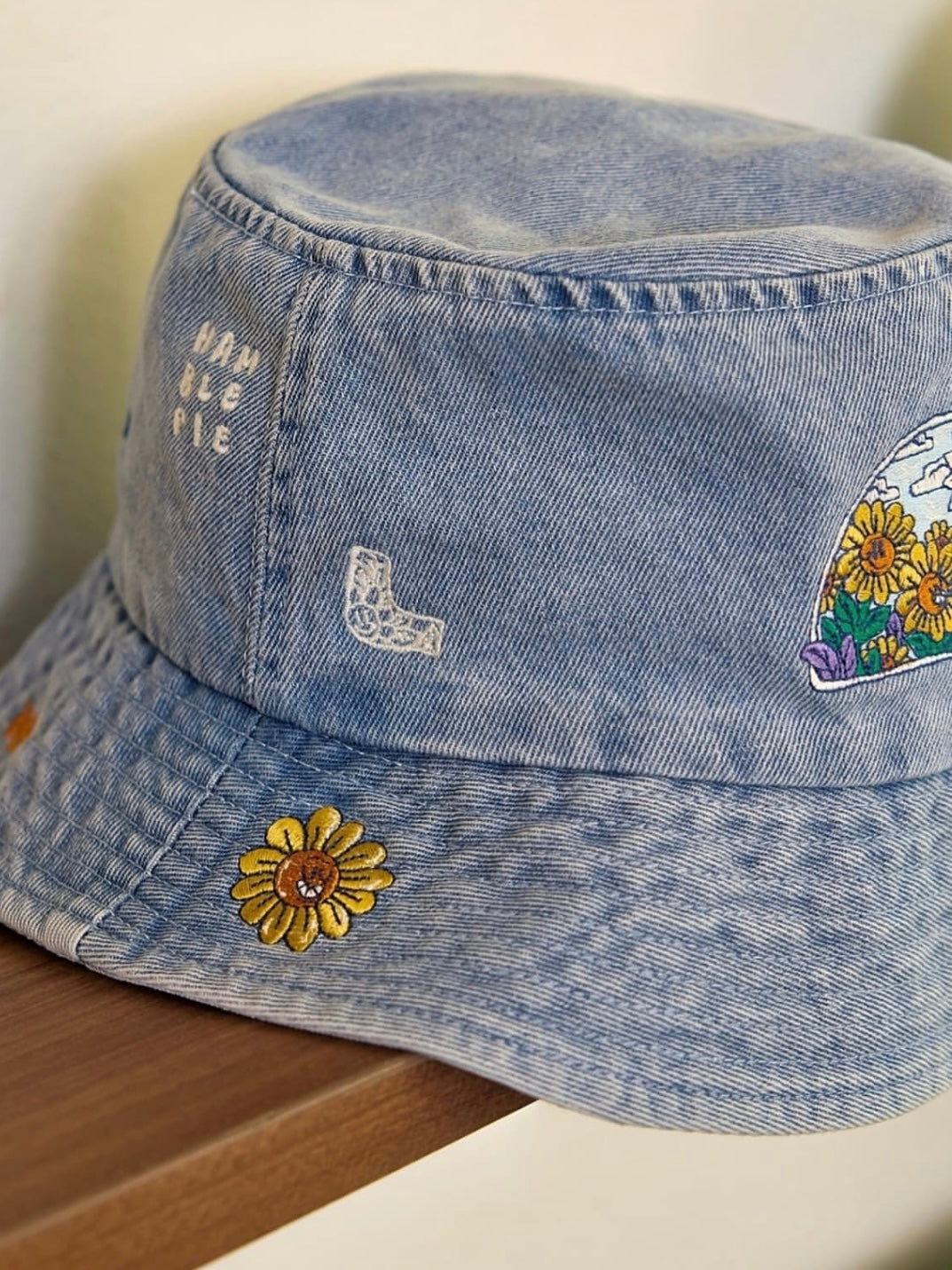 Hamblepie 泰國自家品牌 - Sunflower Denim Hat