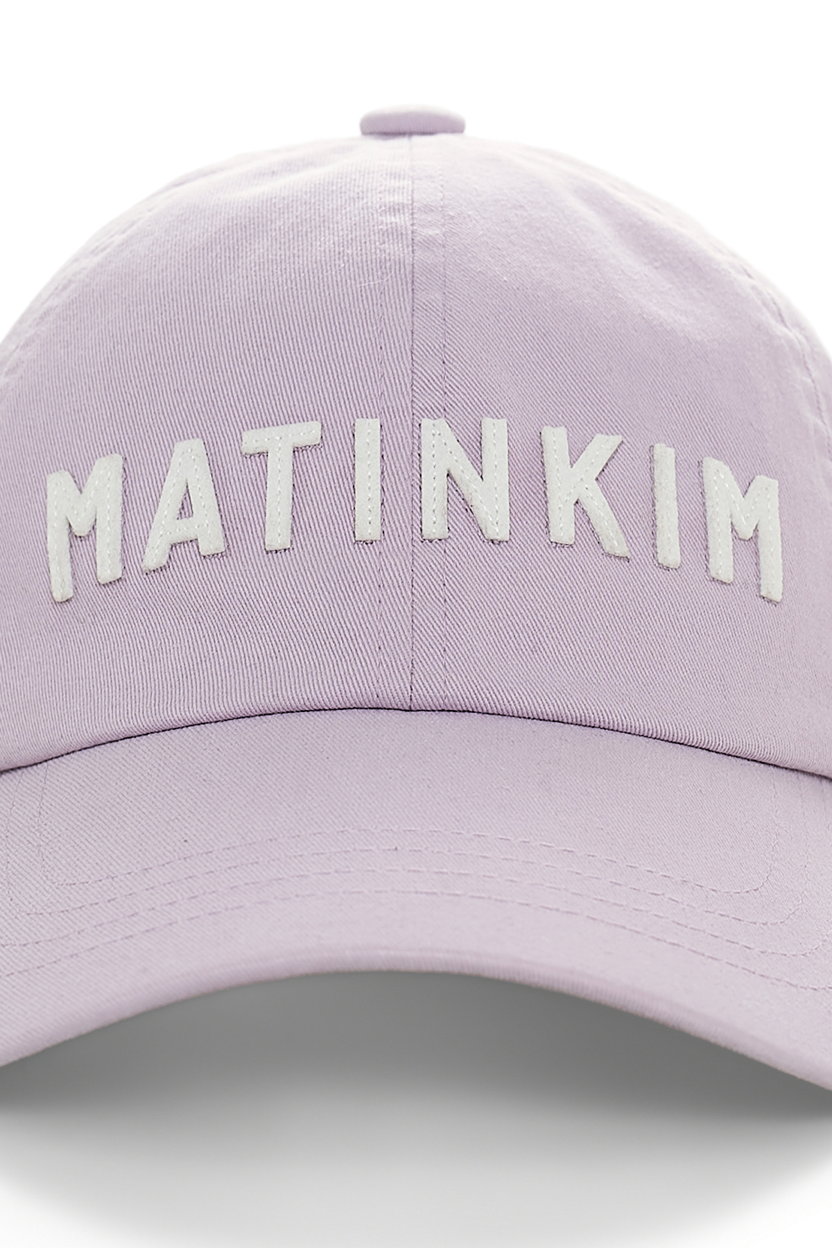 韓國選物🇰🇷Matin Kim Applique Felt Logo Ball Cap 弧形立體Logo棒球帽［韓國熱賣 質感立體布章帽！］