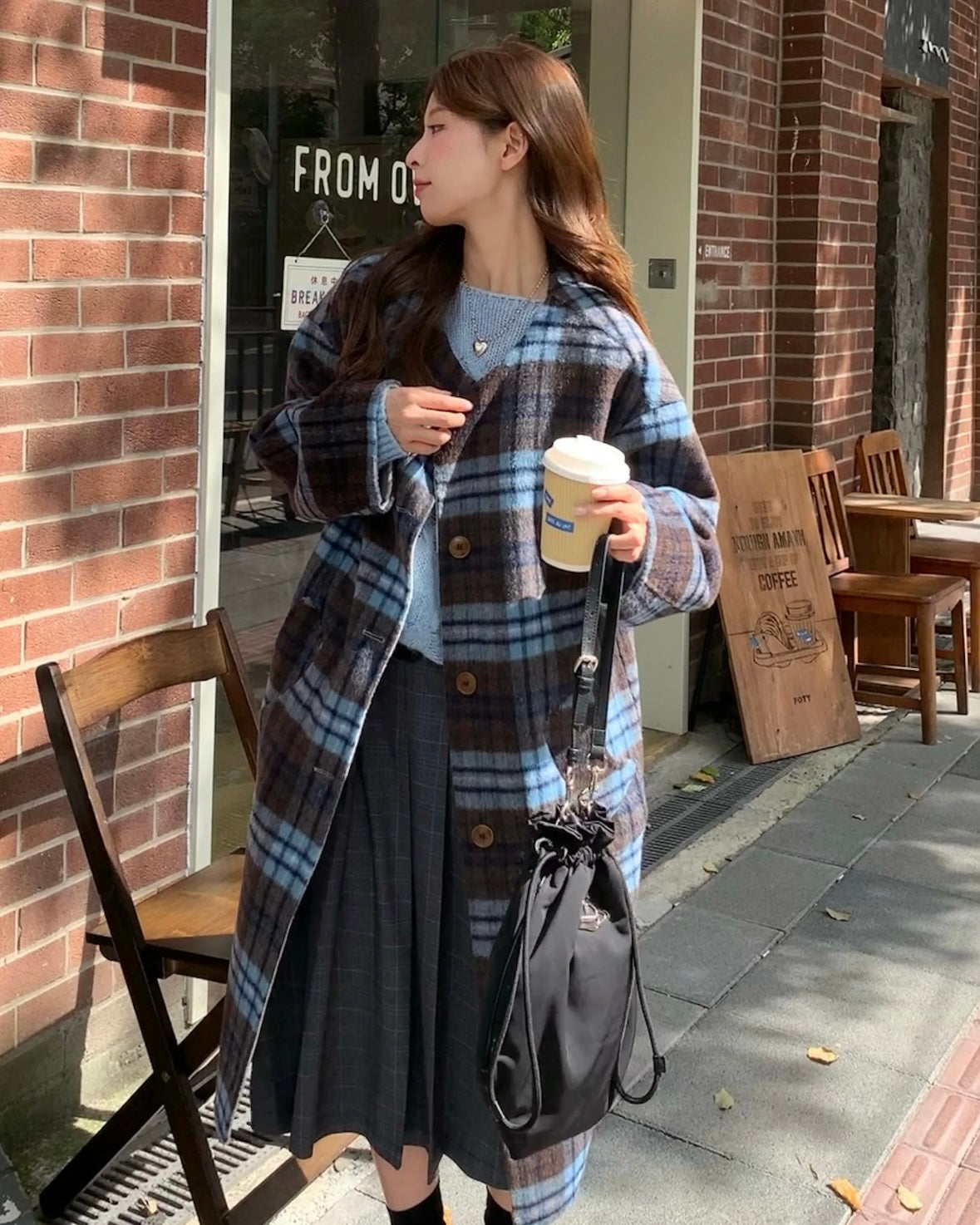 Vivienne Westwood Drawstring Shoulder Bag 尼龍束繩袋 [HOT ITEM! 超大容量耐用袋款]
