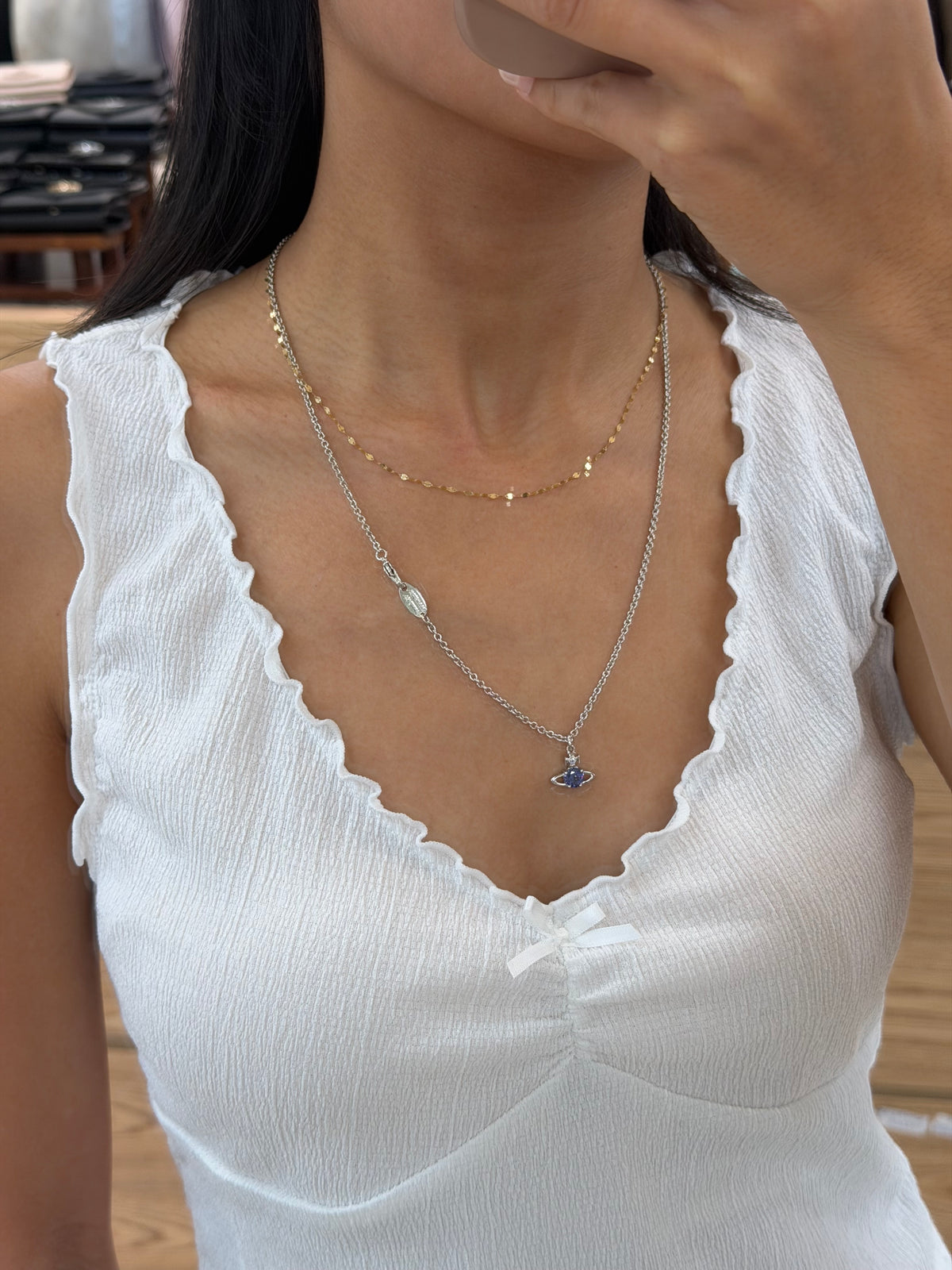Vivienne Westwood Reina Necklace 限定薰衣草紫色長版 💜 [限時3日星期二13/10完低至$1098/台幣$4XXX]