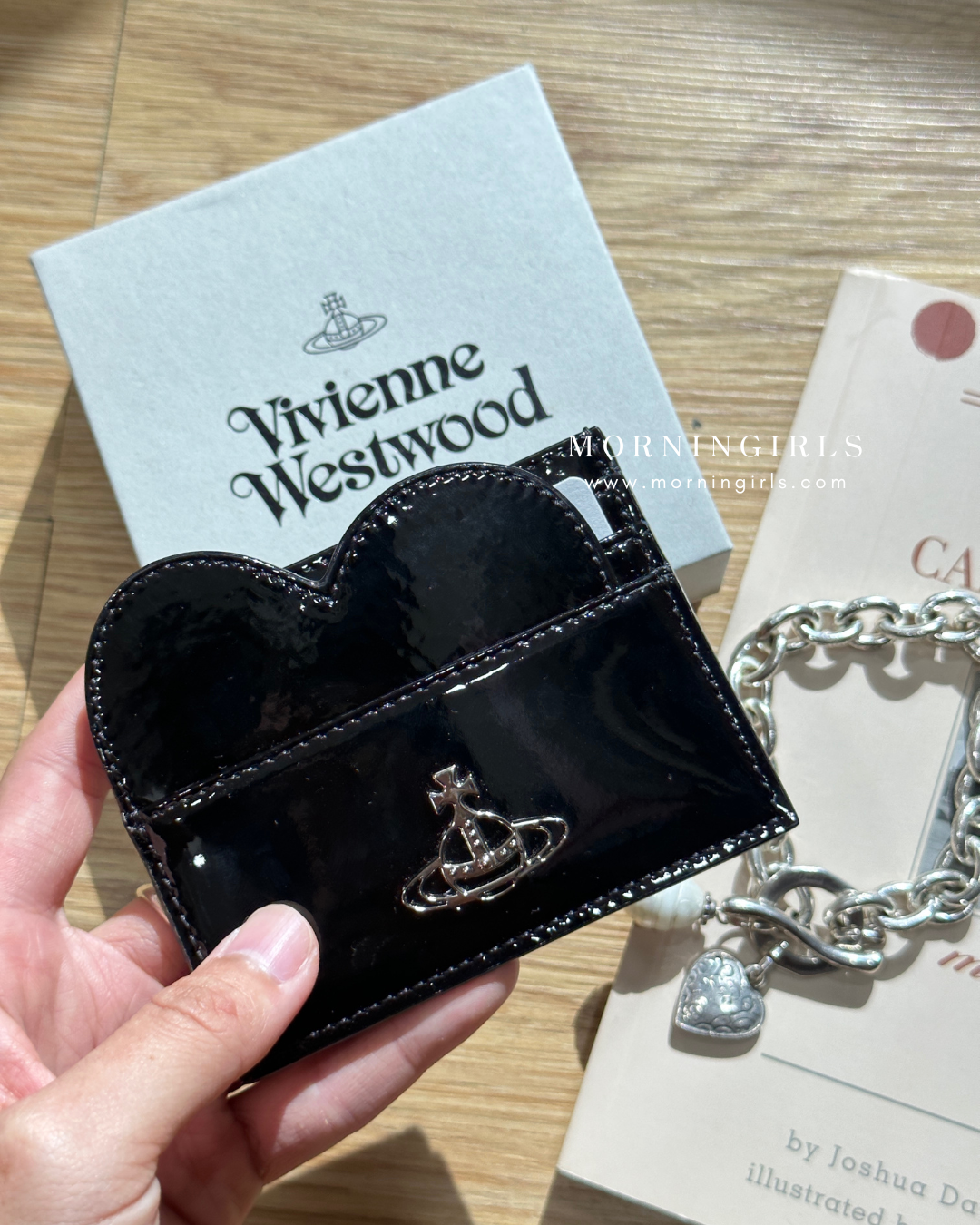 Vivienne Westwood Heart Cardhoder 經典黑色系列