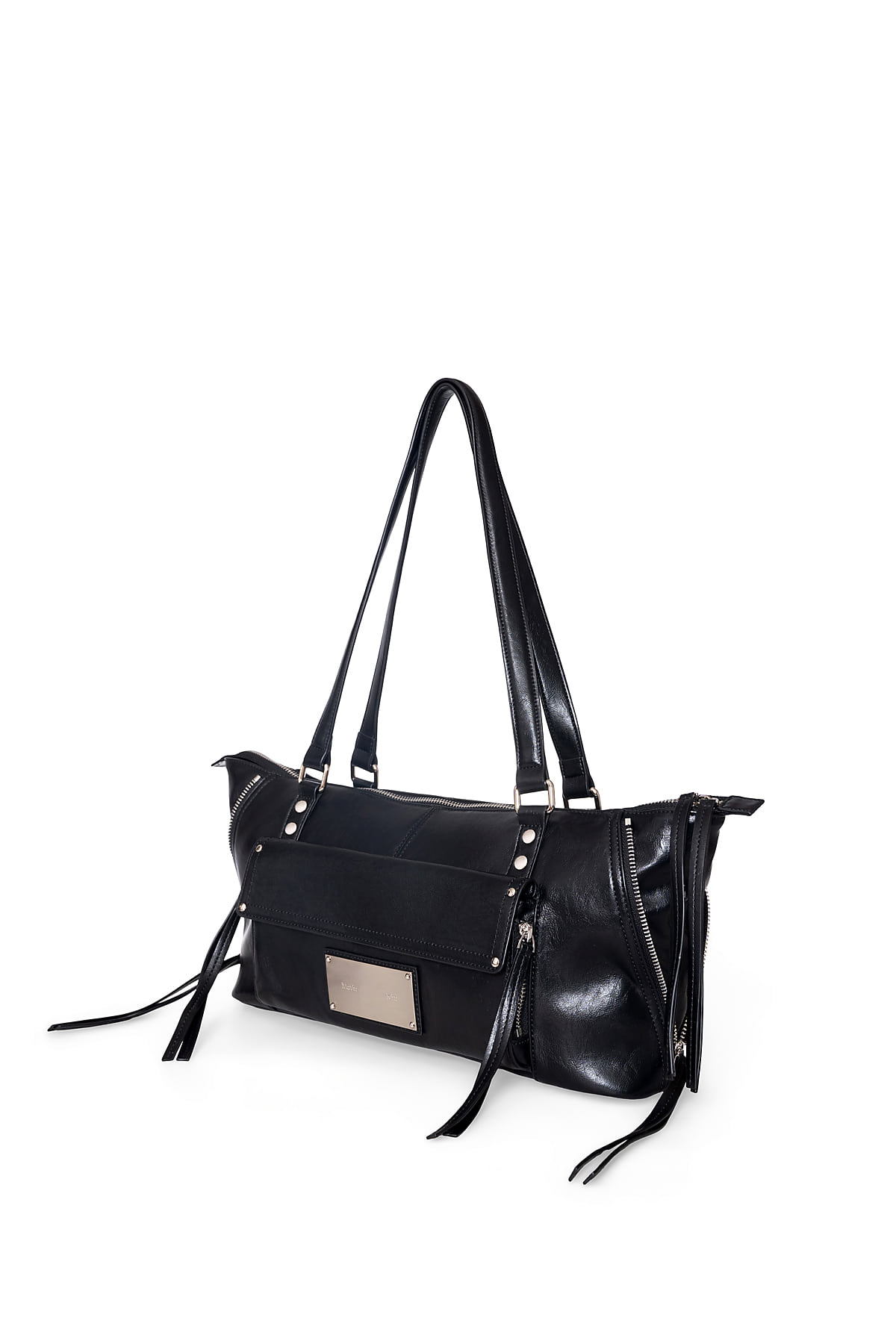 韓國選物🇰🇷 Matin Kim Flap Pocket Shoulder Bag 側拉鍊翻蓋口袋單肩包袋［沉穩復古盡顯知性魅力！］