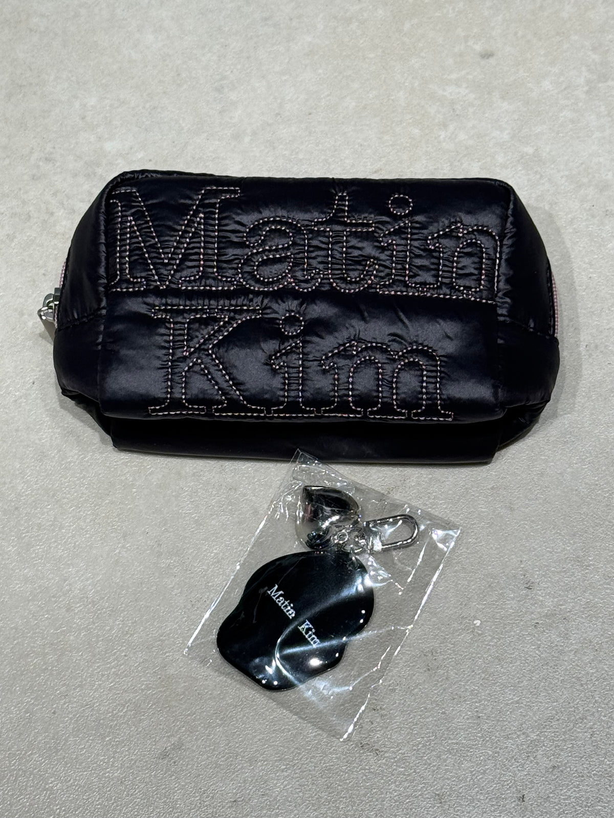 最新韓國選物🇰🇷 Matin Kim Mirror Keyring Makeup Bag 化裝筆袋［附送鏡子鎖匙扣！！］
