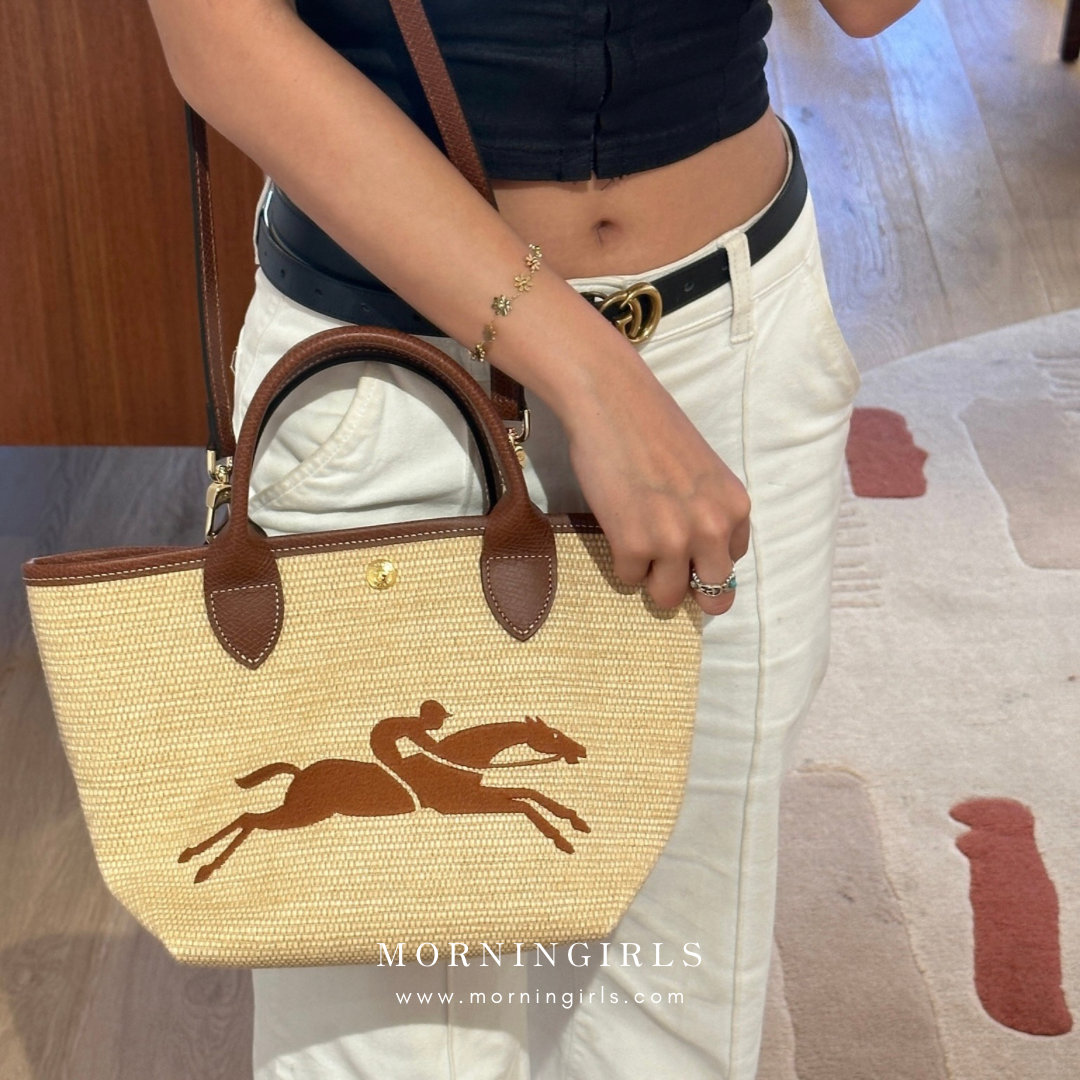 LONGCHAMP Le Panier Pliage S Basket Bag [連長肩帶!]