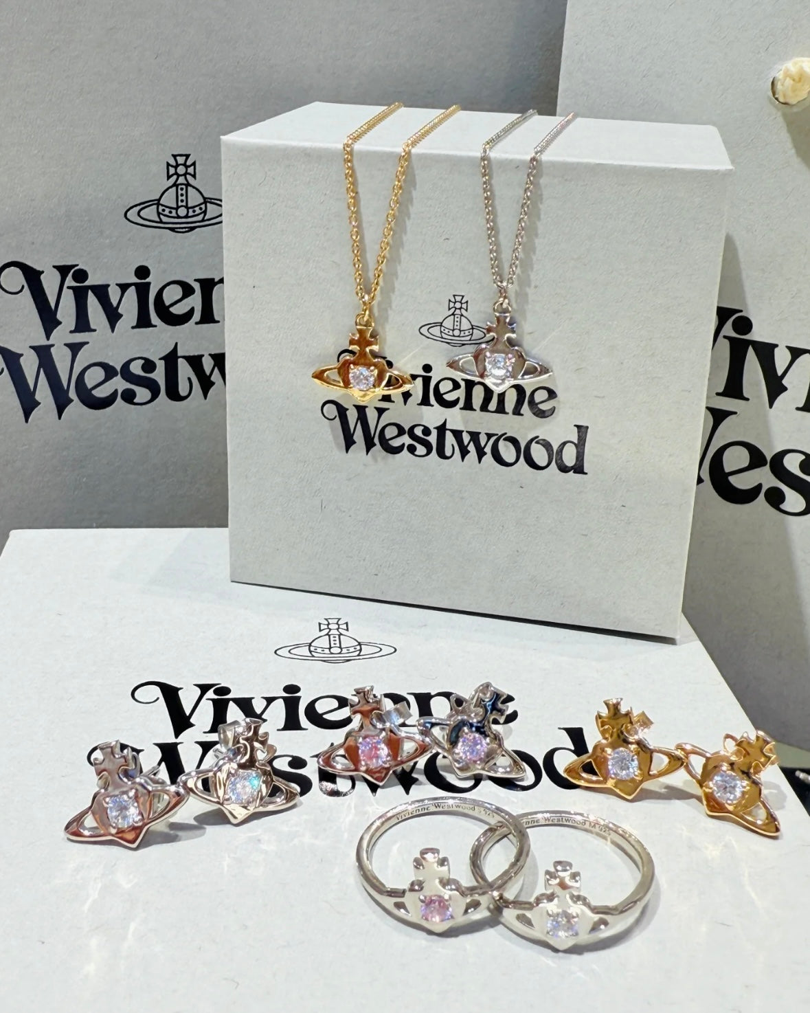 Vivienne Westwood Noella Ring 925純銀 [最新上架 白鑽XS/S限量優惠現貨中!]