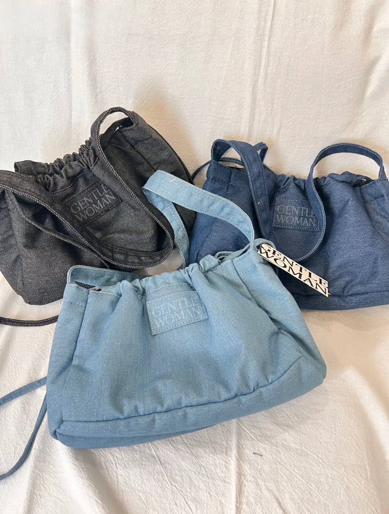 Gentlewoman Denim Dumpling Bag 牛仔