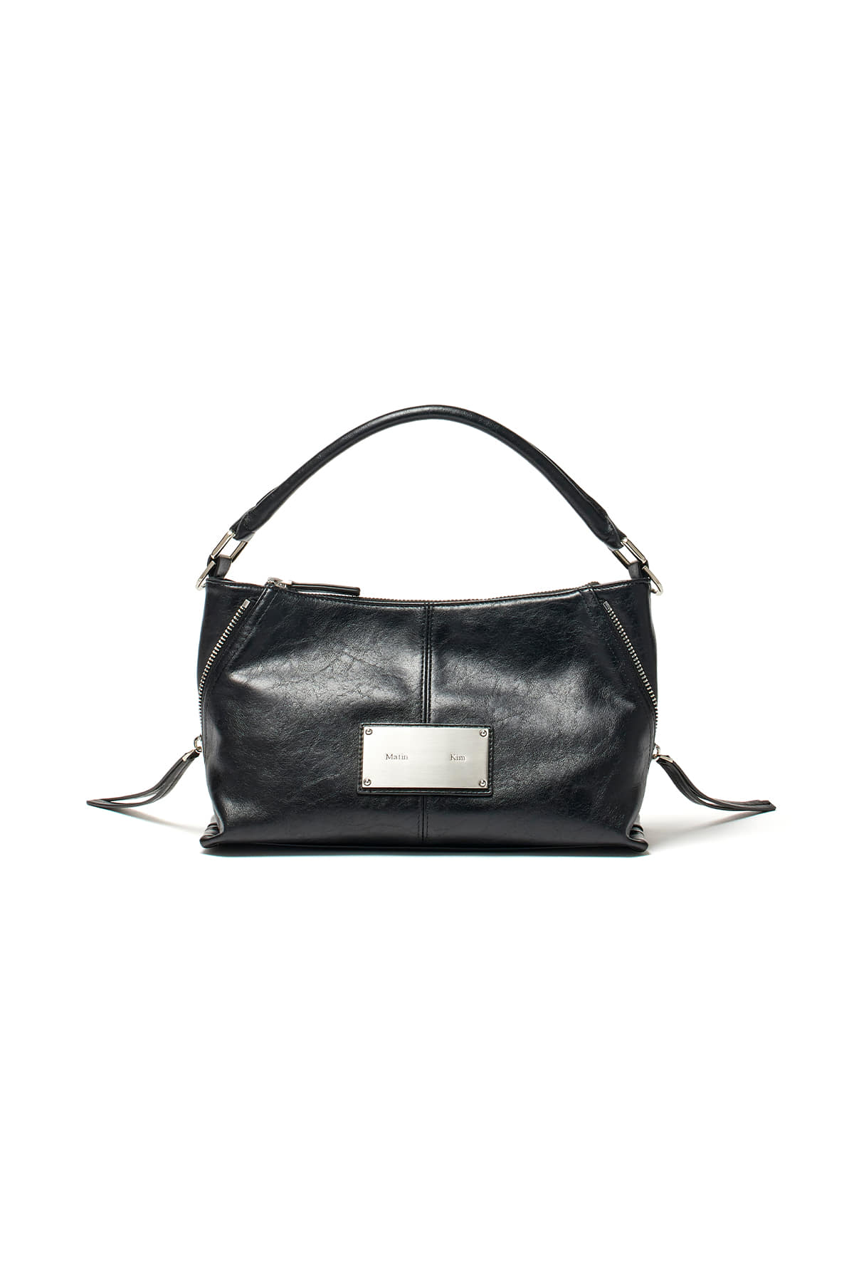 Matin Kim Side Zipper Two Way Bag SMALL 最新韓國選物🇰🇷側鍊飾帶單肩袋 [可兩用手挽側揹OK!］