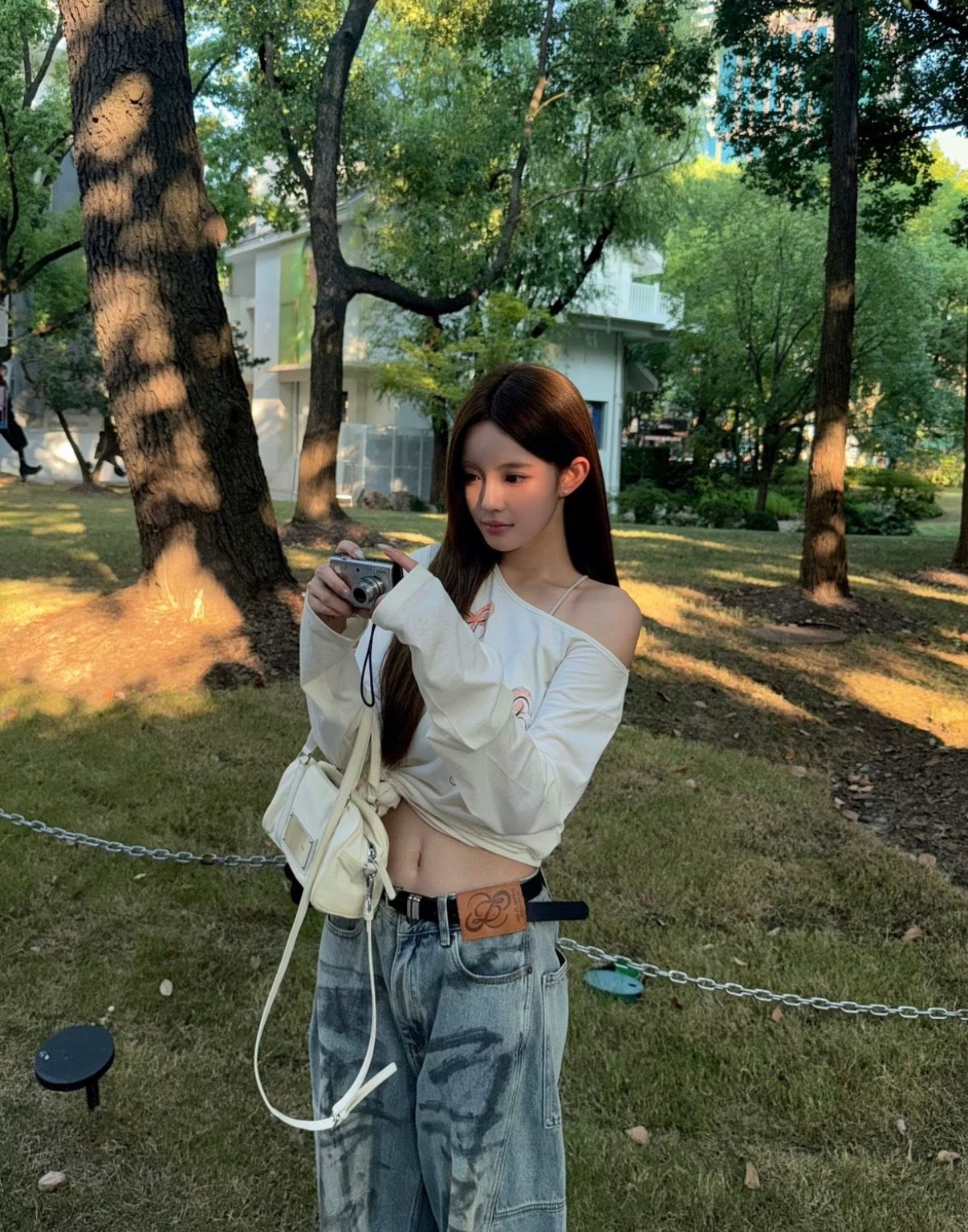 Matin Kim Baby Sporty Tote Bag 最新韓國選物🇰🇷尼龍手挽斜揹迷你袋［配有長肩帶 兩用輕型運動風］