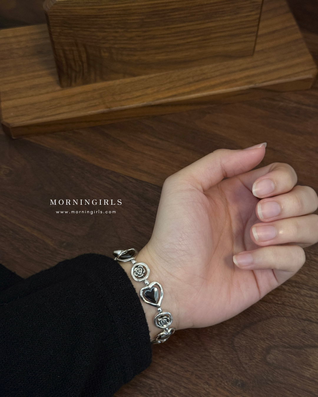 Otro Accesorio 西班牙手工飾物 - Heart Rose Bracelet [NEW ITEM! 推薦! 必入手!]