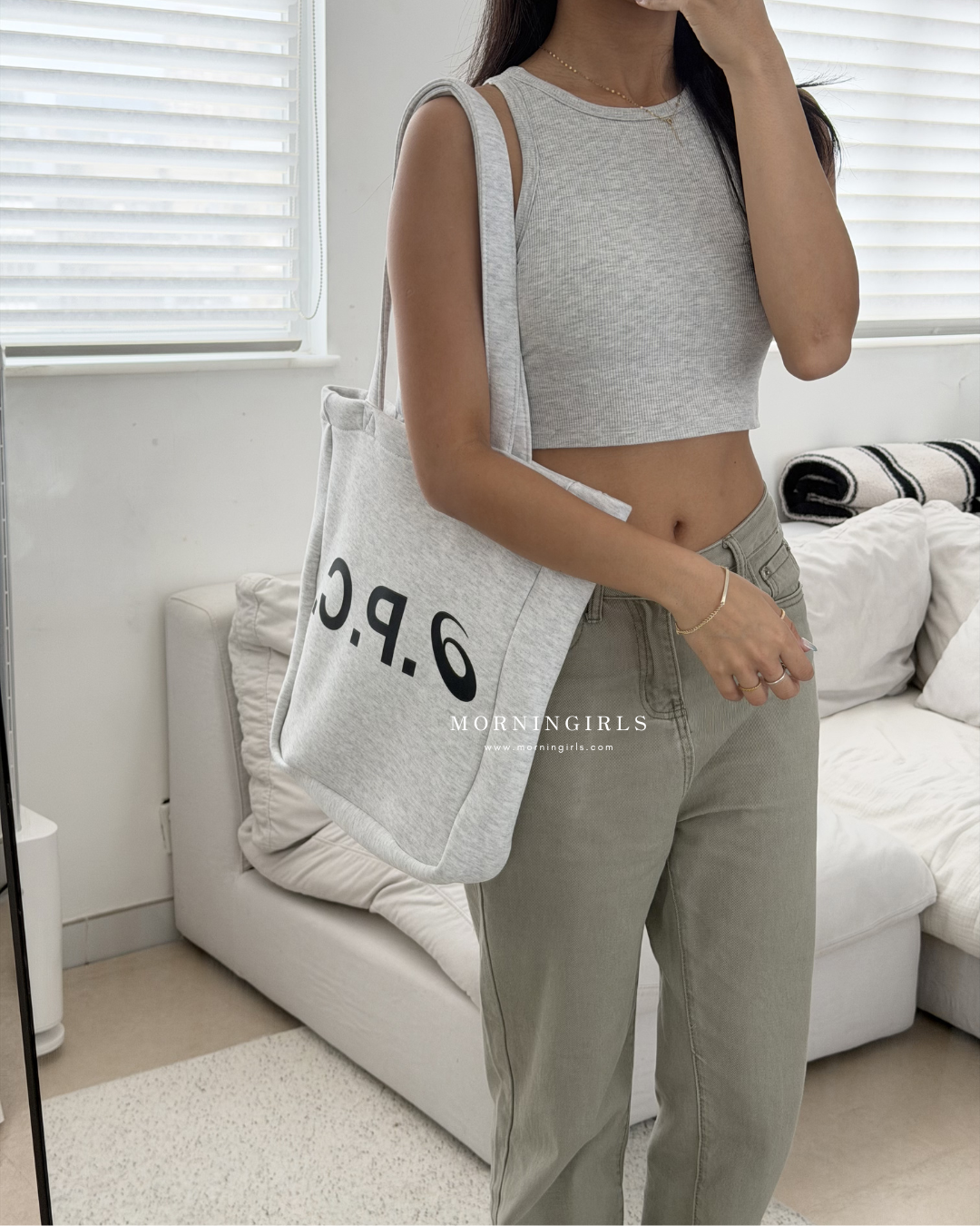 A.P.C. X Asics Tote Bag［絕美運動品牌聯名 法式簡約感］