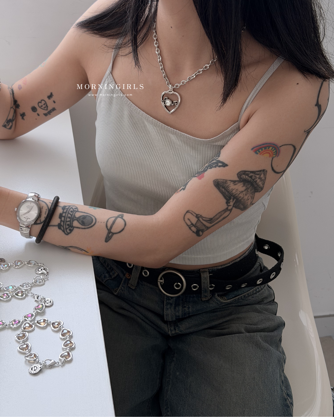 Otro Accesorio 西班牙手工飾物 - Love Heart Necklace [NEW ITEM!]