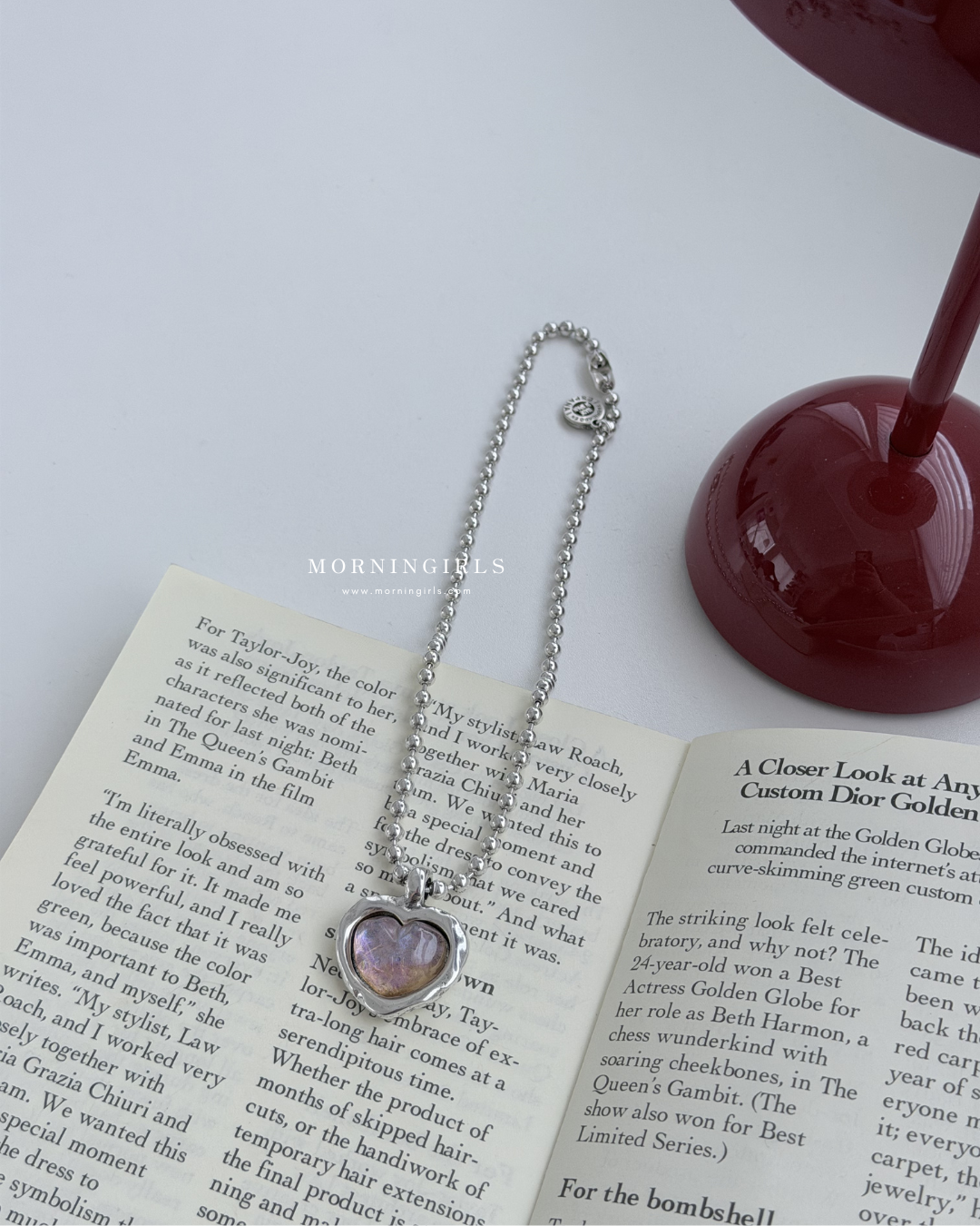 Otro Accesorio 西班牙手工飾物 - Galaxy Heart Necklace [NEW ITEM! 顏色超美極推薦]