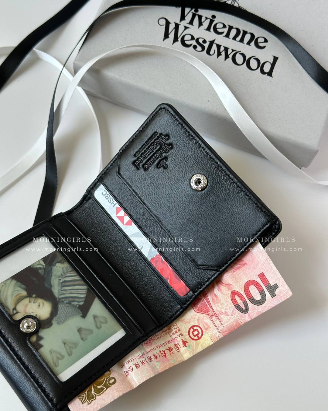 Vivienne Westwood Small Wallet 超軟熟小羊皮 [大折扣中！超罕有連相位銀包]
