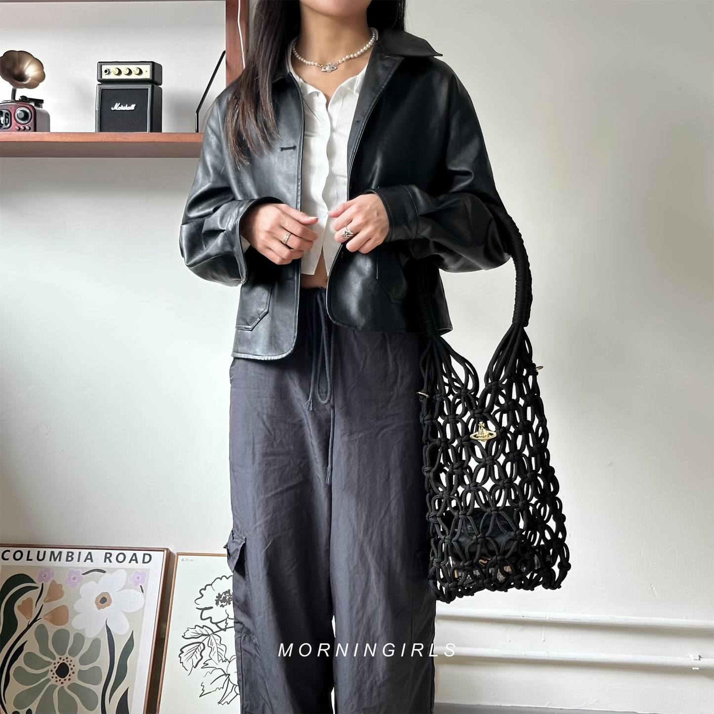 Vivienne Westwood Thrawler Large Macrame Bag 粗繩編織袋