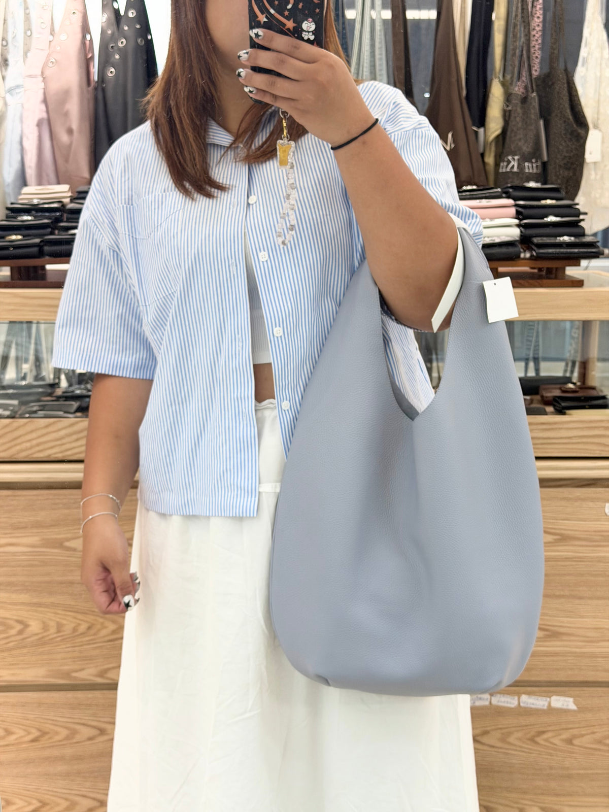 A.P.C. Le Neige Tote Bag 100%真牛皮［極難補貨!］