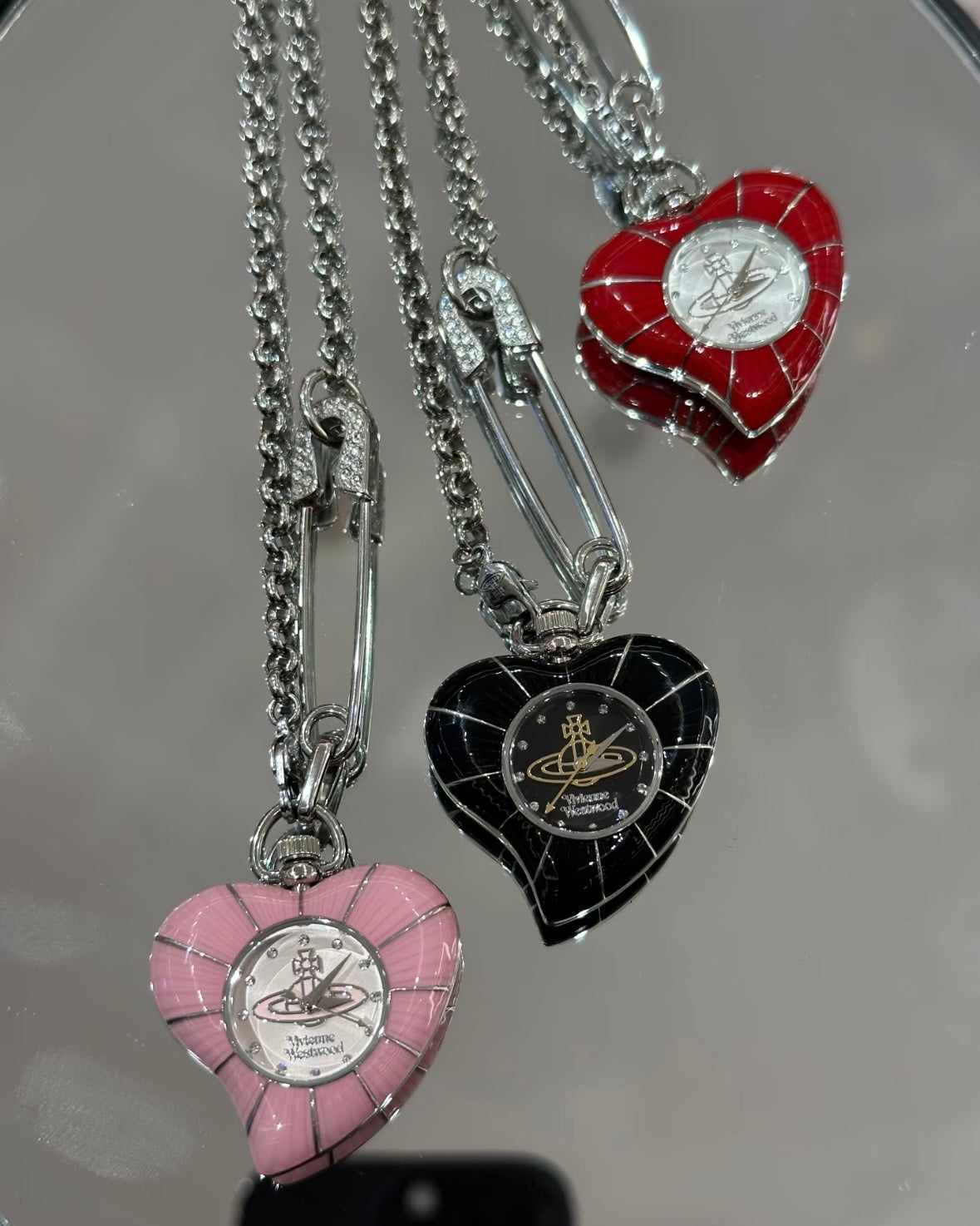 Vivienne Westwood Heart Watch Necklace [2025最新限定款隨時斷貨!]