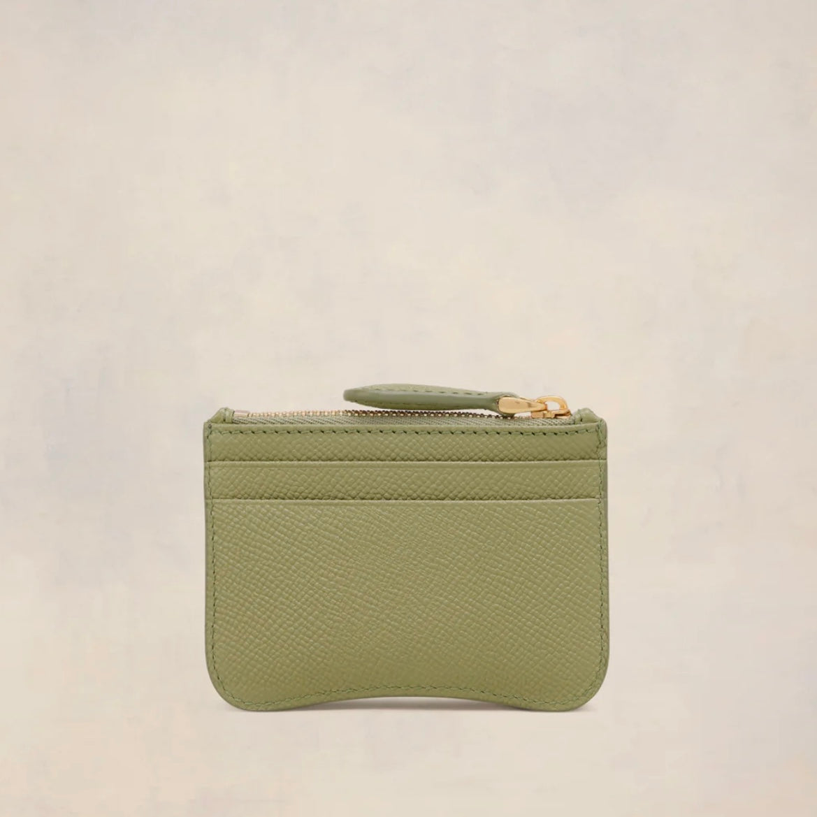 Ami Paris Paris Zipped Cardholder 荔枝皮［限時新品優惠!］