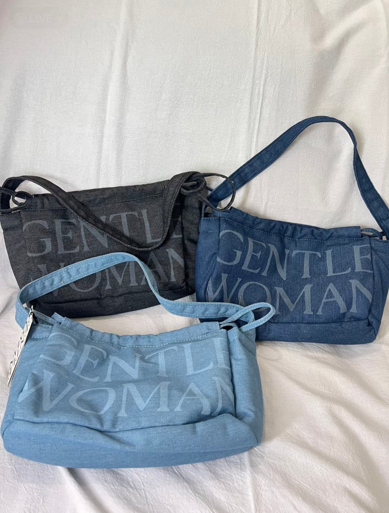 Gentlewoman Denim Dumpling Bag 牛仔