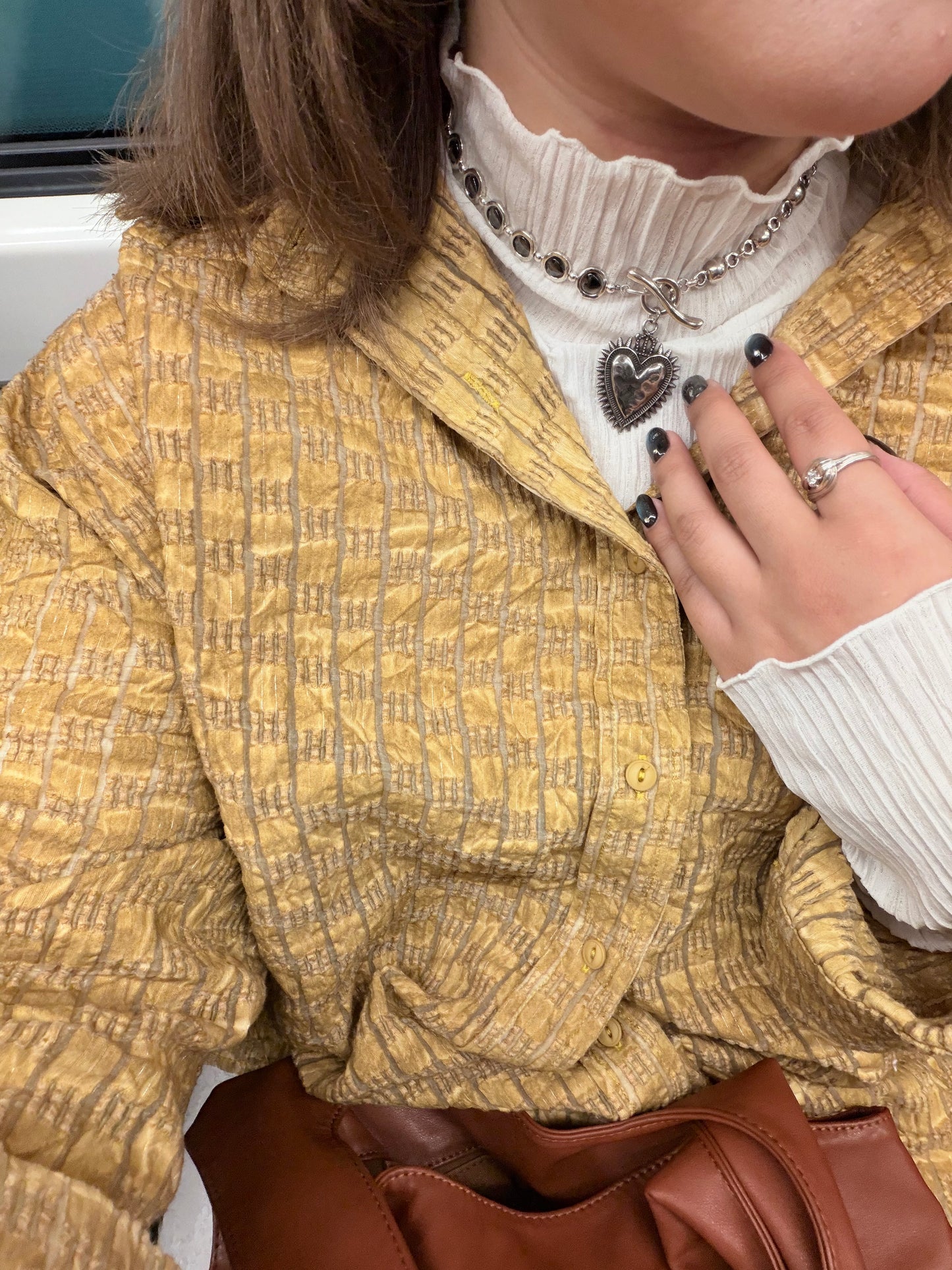 Otro Accesorio X Morningirls 聯乘自家製頸鏈 - Ball Ball Vintage Heart Choker [NEW ITEM! 超推薦已自留]