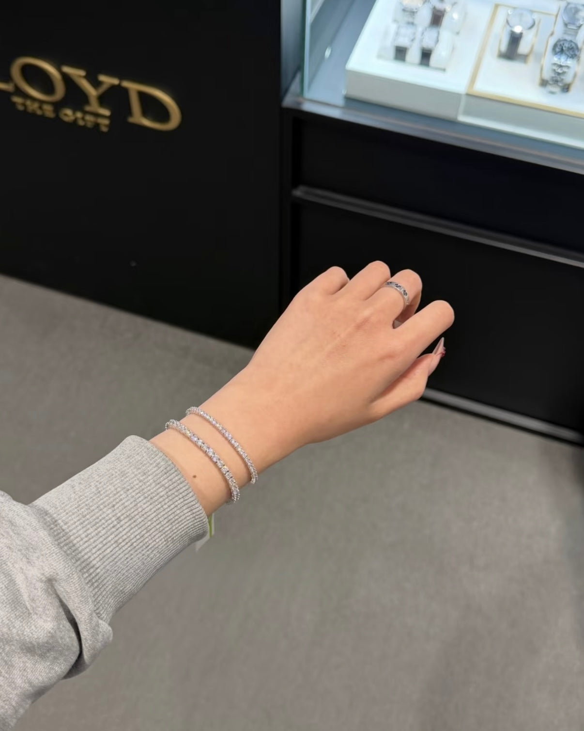 LLOYD韓國 Tennis Bracelet 全閃石網球手鍊 [Blackpink最愛同款!]